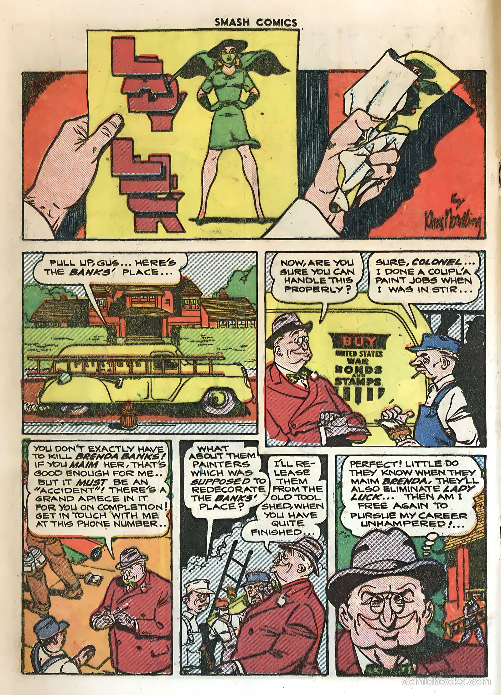 Smash Comics #61 (1945) — page 30 of 60