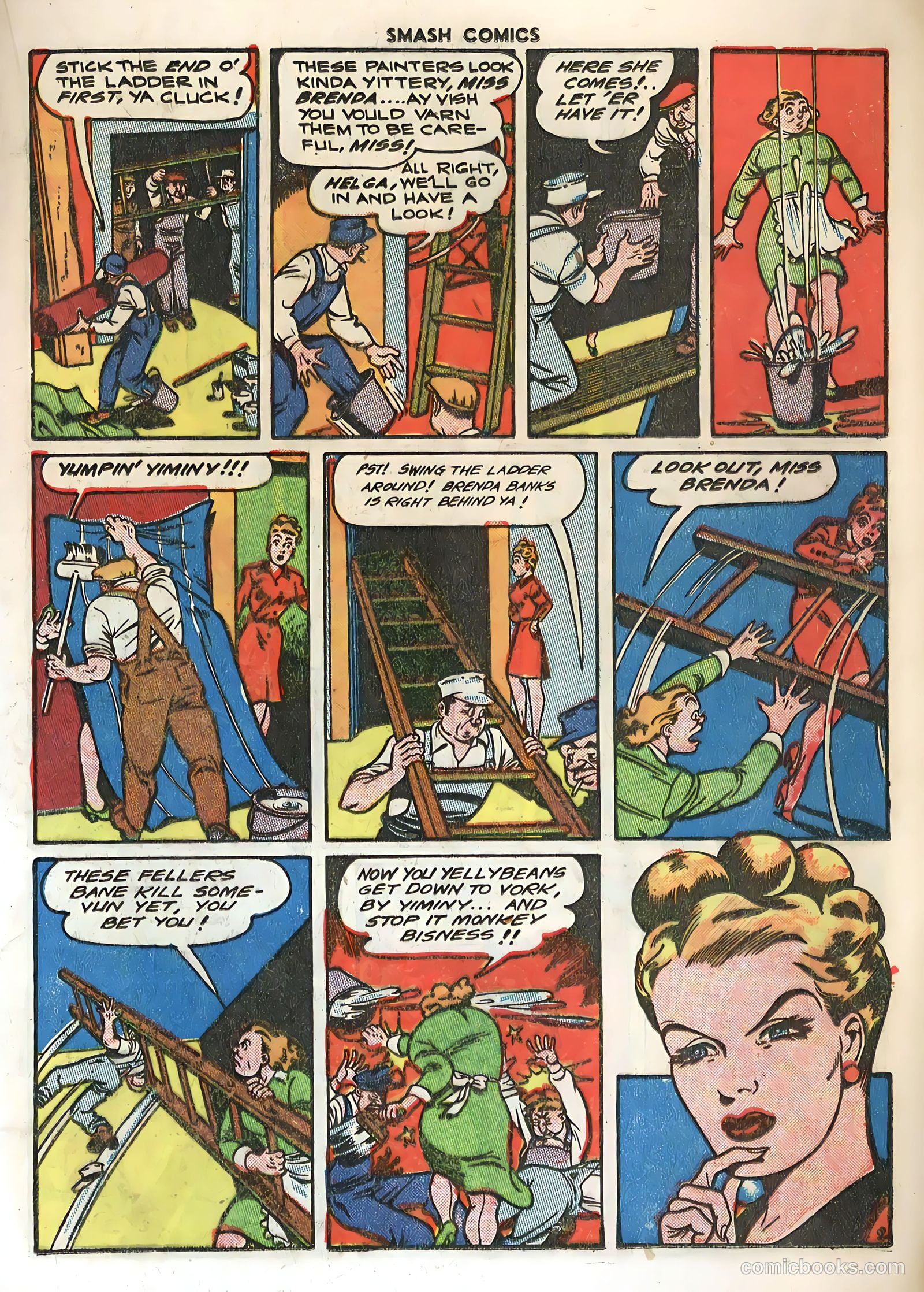 Smash Comics #61 (1945) — page 31 of 60