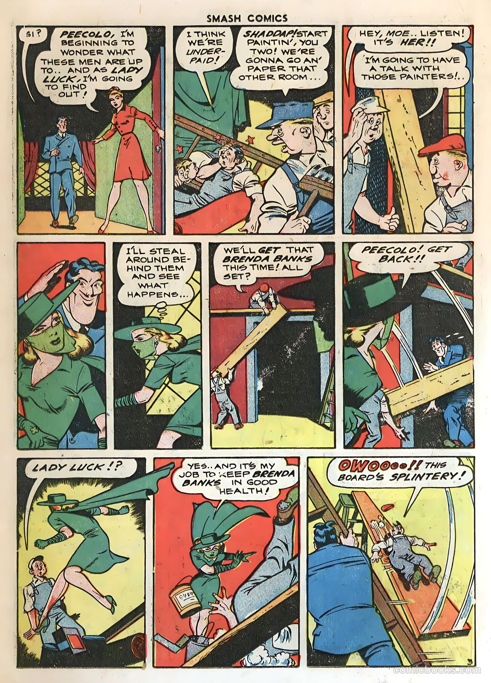 Smash Comics #61 (1945) — page 32 of 60