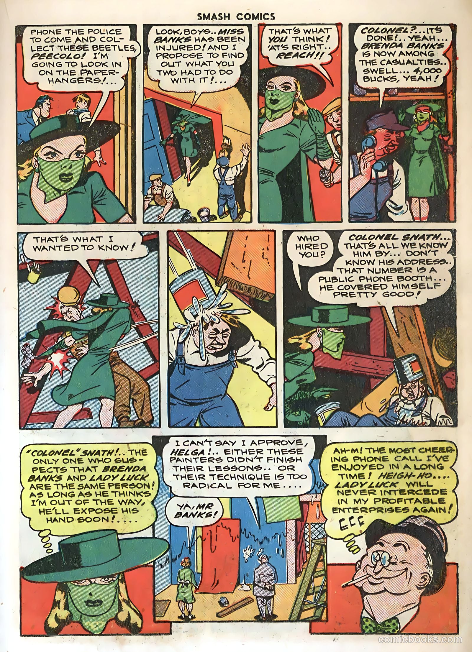 Smash Comics #61 (1945) — page 33 of 60