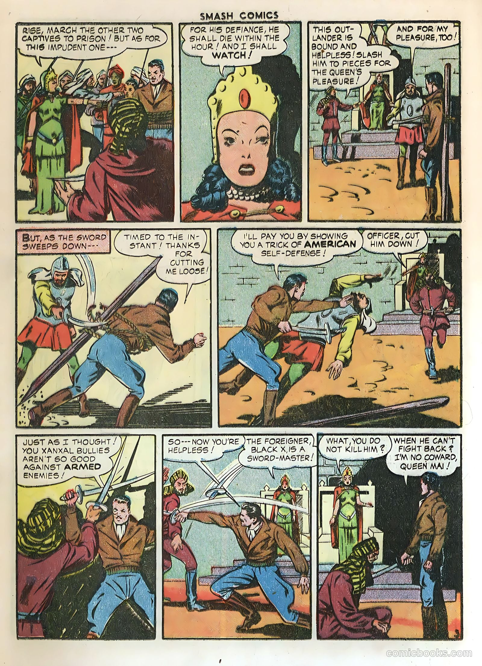 Smash Comics #61 (1945) — page 36 of 60