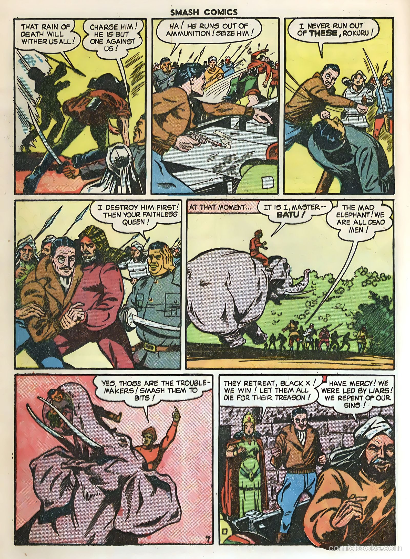 Smash Comics #61 (1945) — page 40 of 60