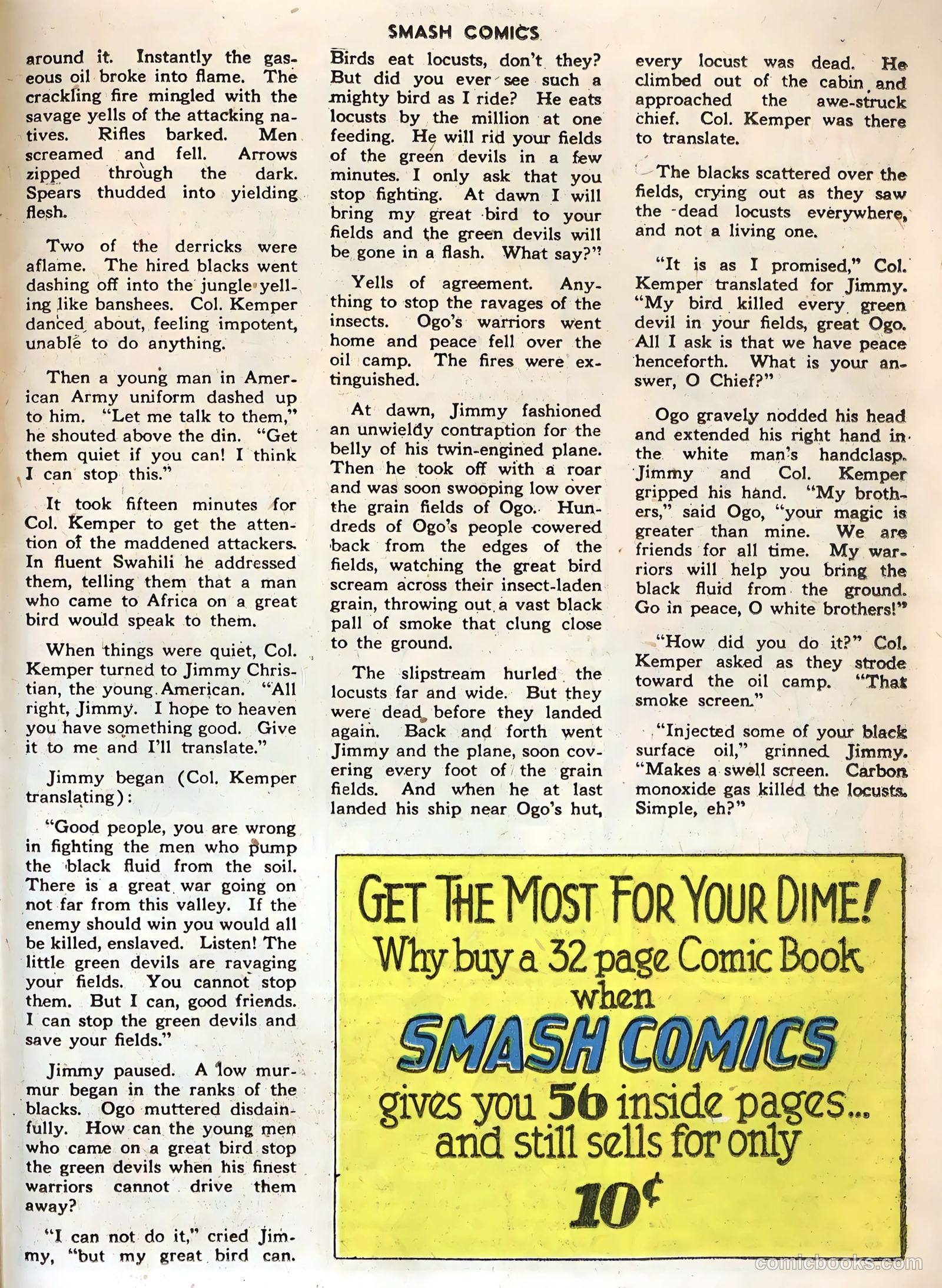 Smash Comics #61 (1945) — page 43 of 60