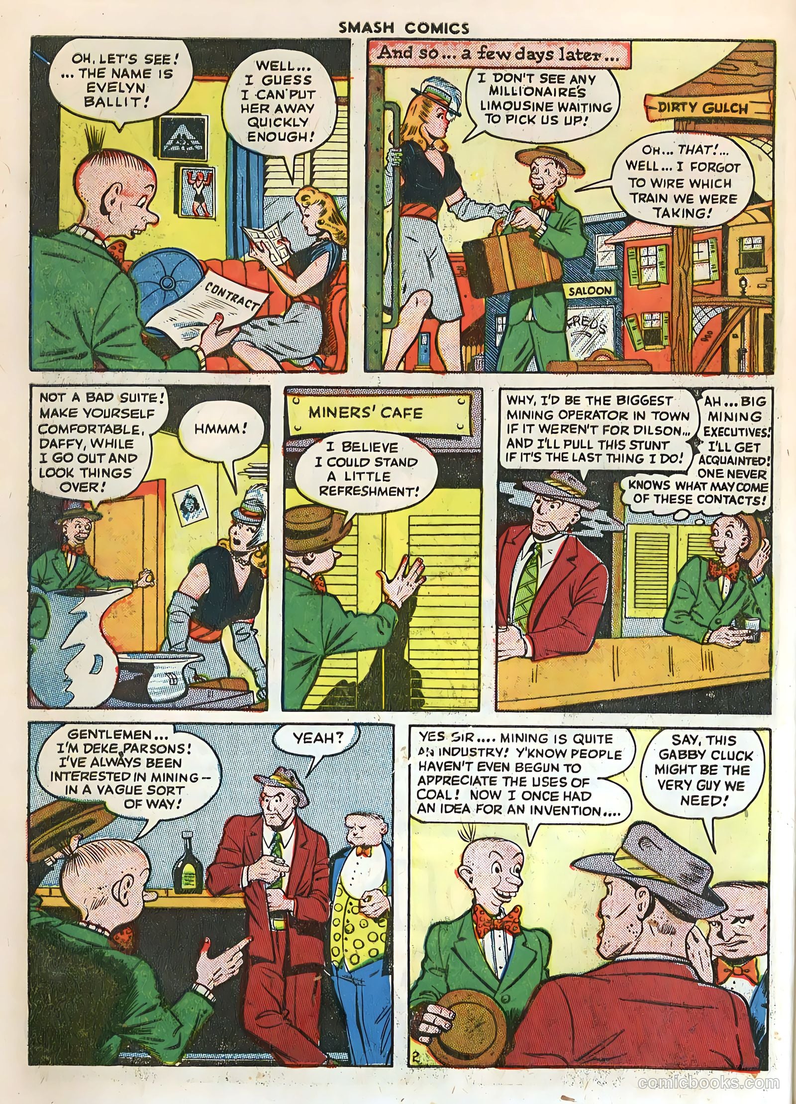 Smash Comics #61 (1945) — page 46 of 60