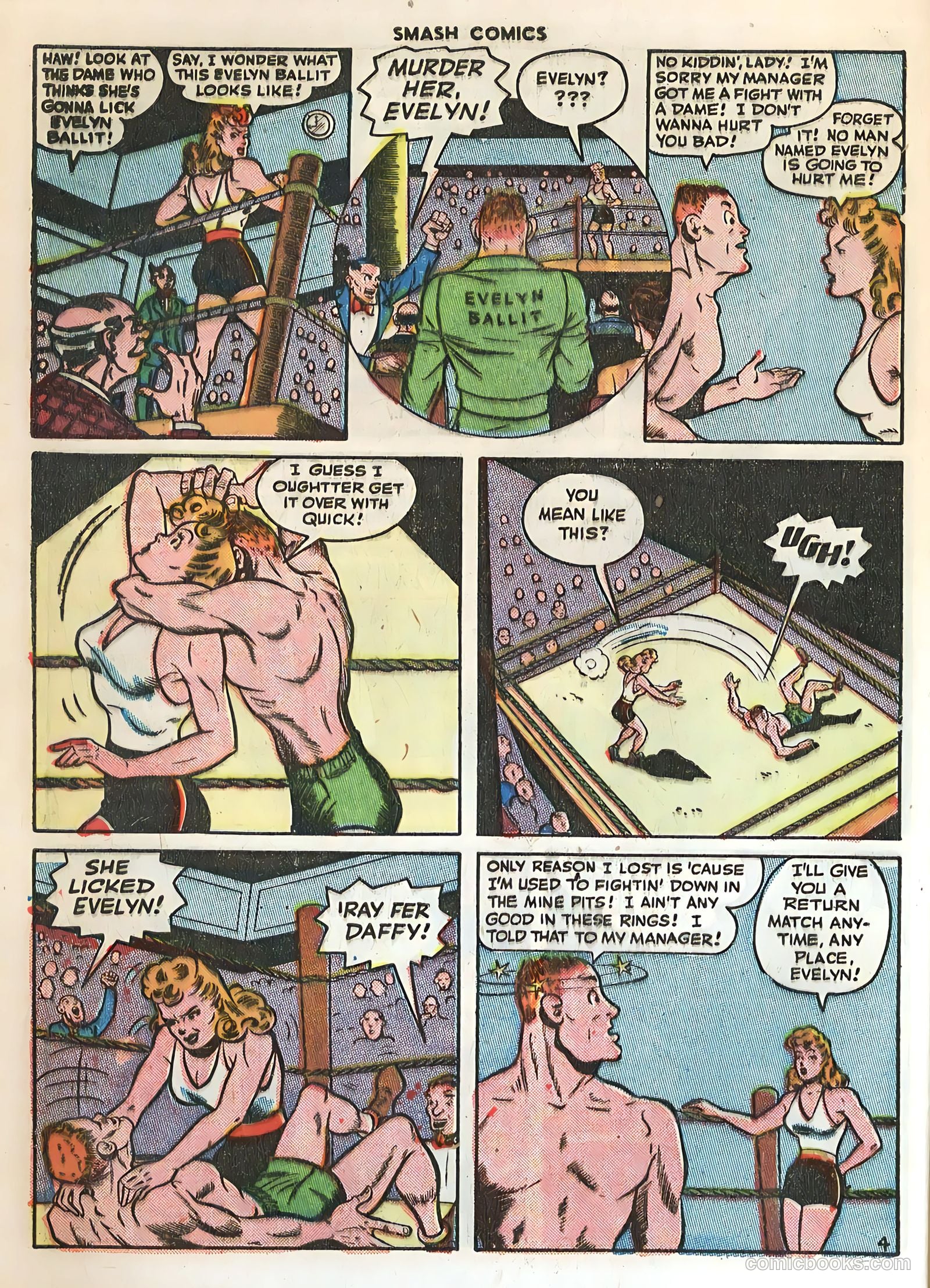 Smash Comics #61 (1945) — page 48 of 60