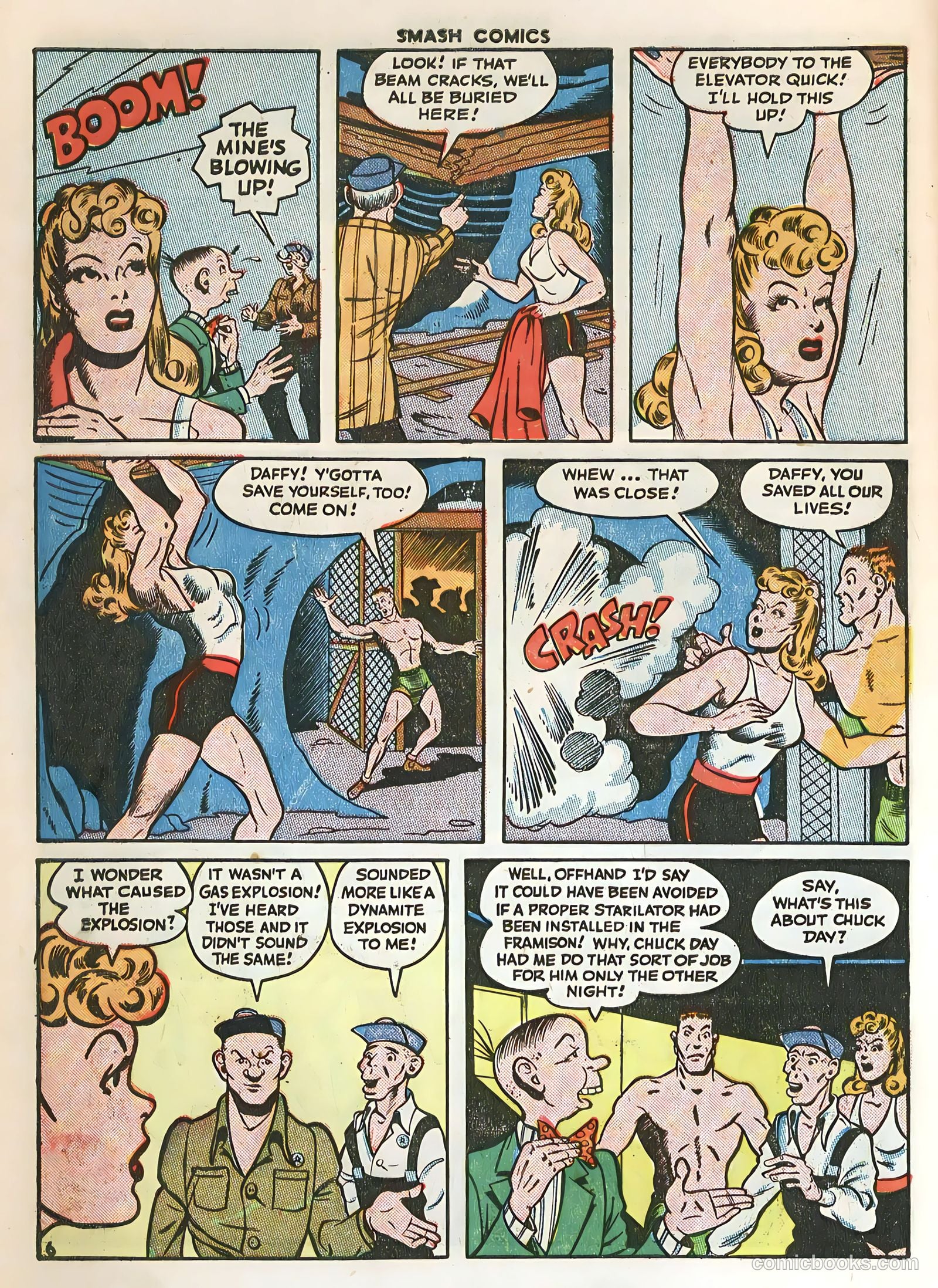Smash Comics #61 (1945) — page 50 of 60