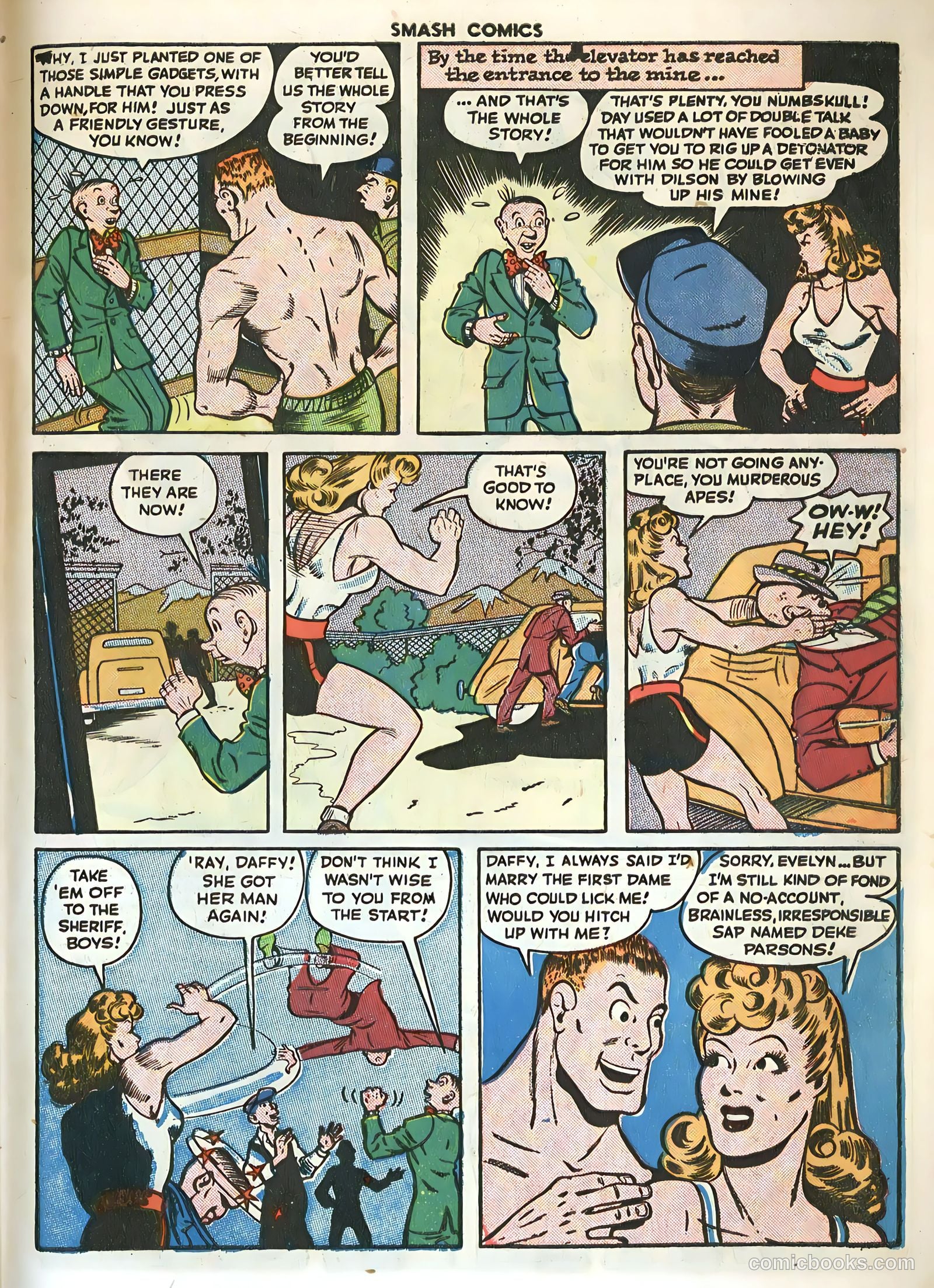 Smash Comics #61 (1945) — page 51 of 60
