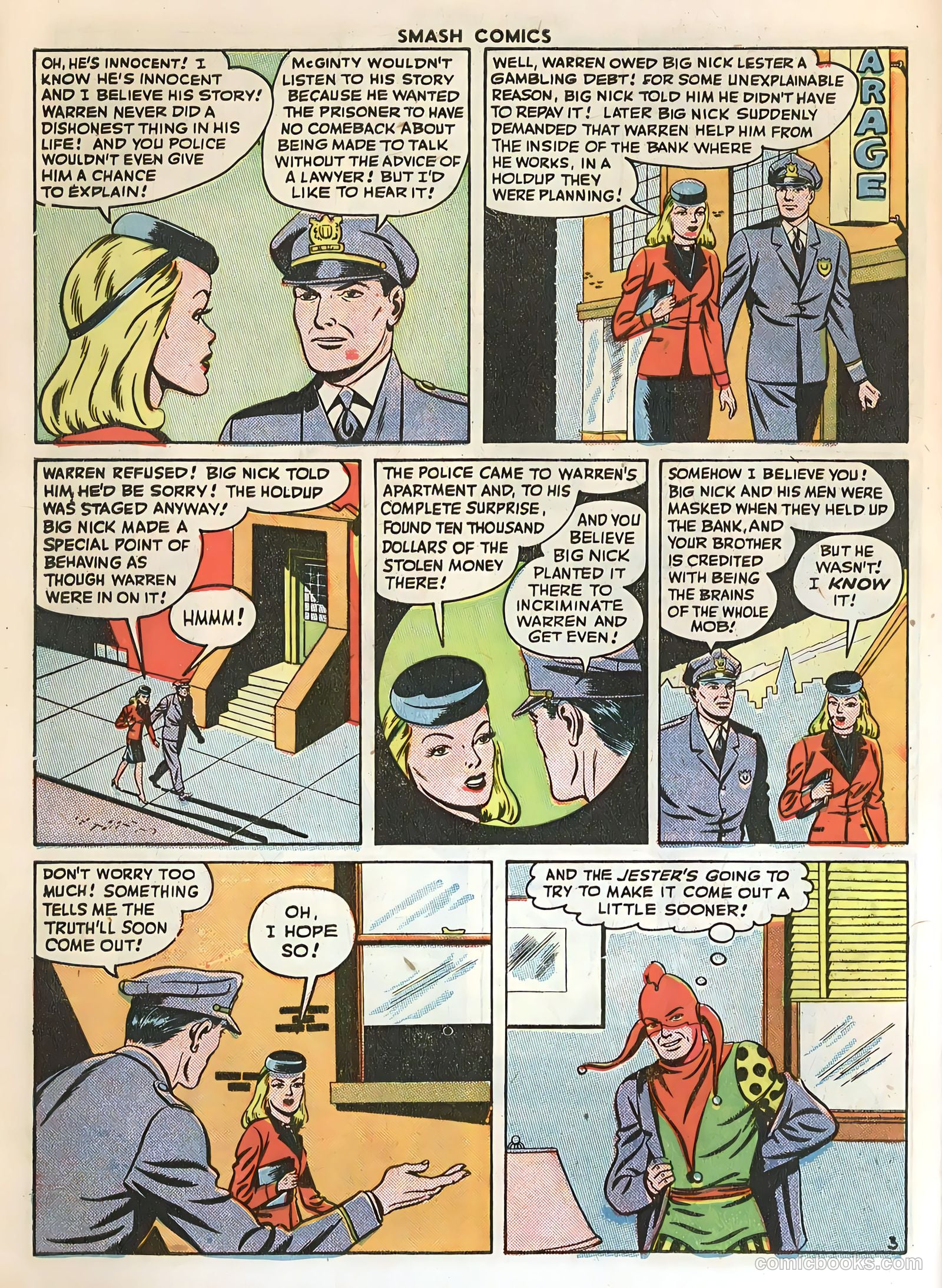 Smash Comics #61 (1945) — page 54 of 60
