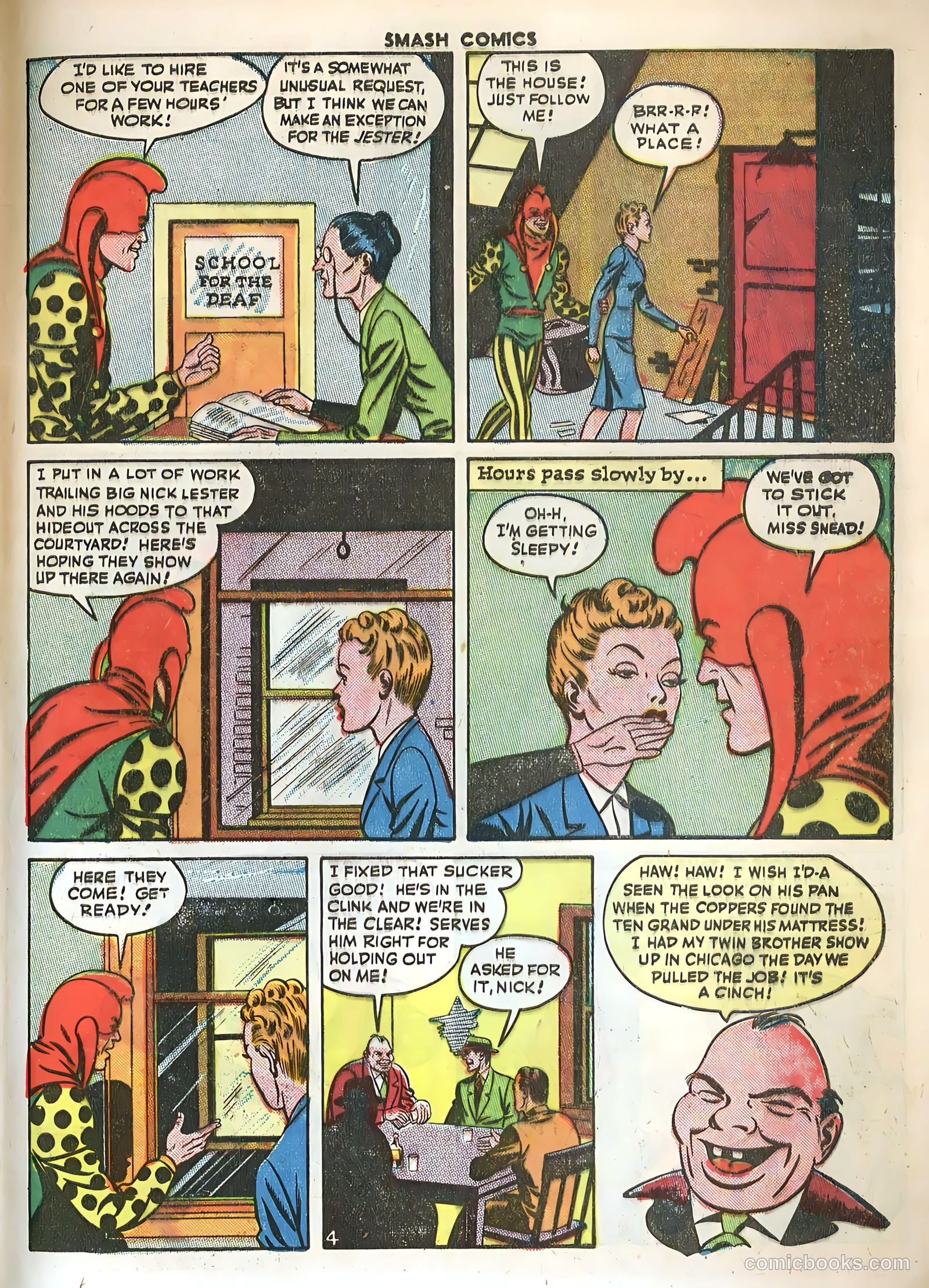Smash Comics #61 (1945) — page 55 of 60