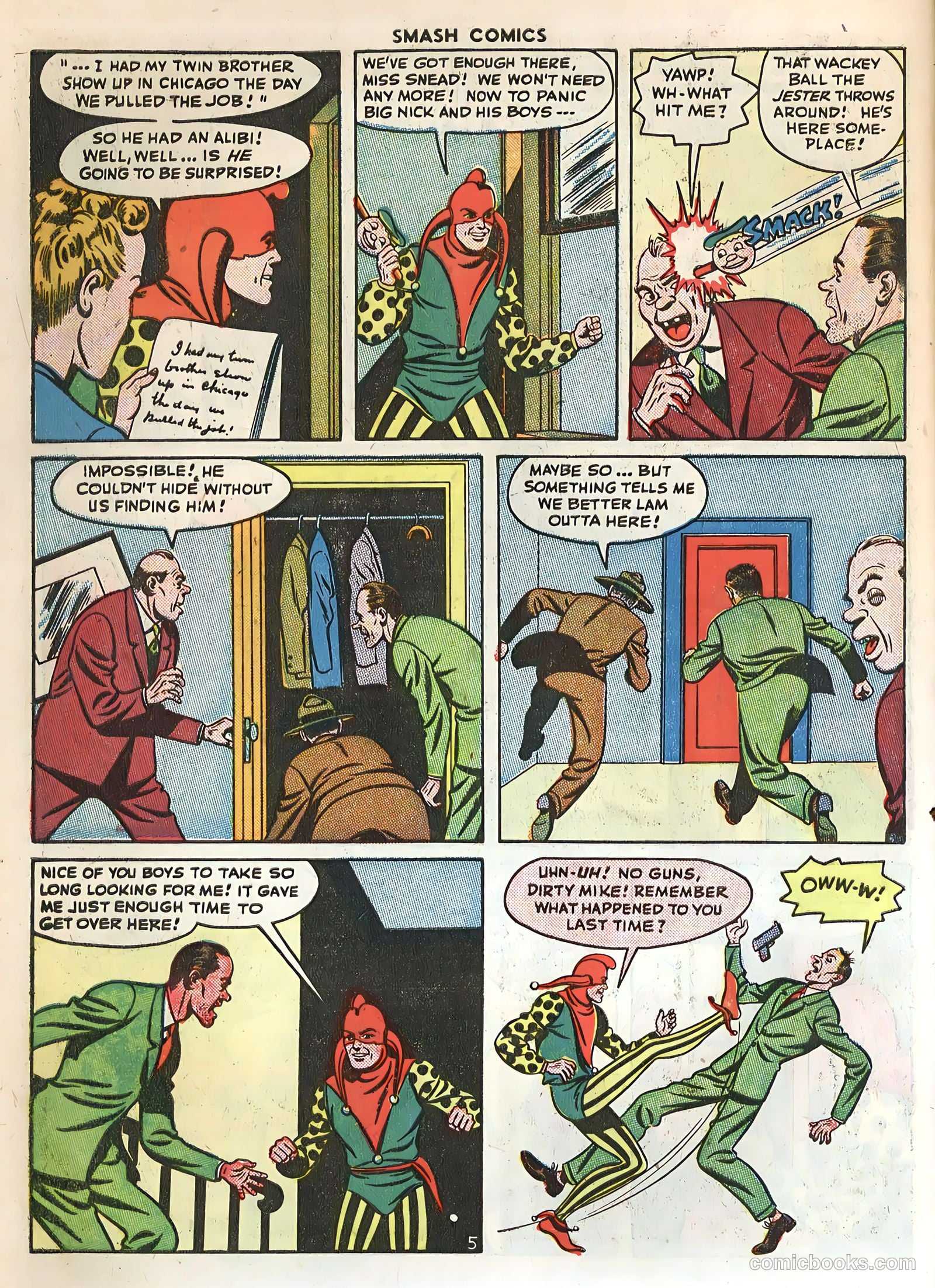 Smash Comics #61 (1945) — page 56 of 60