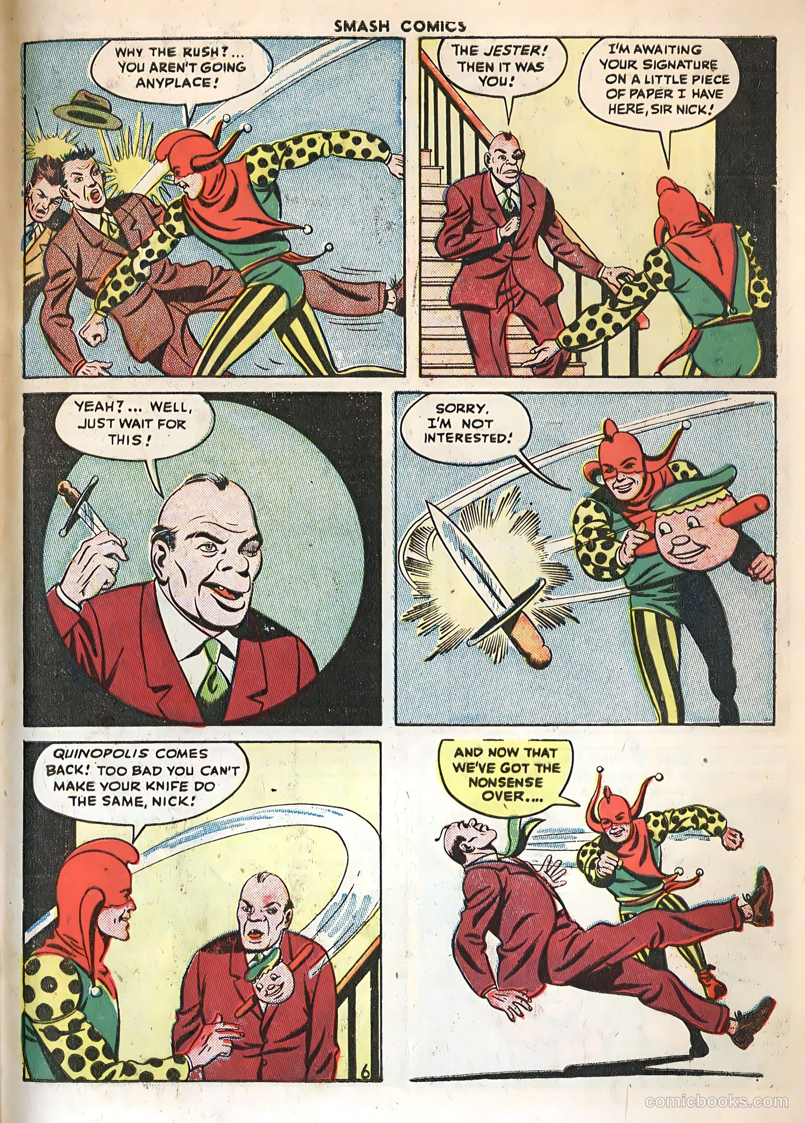 Smash Comics #61 (1945) — page 57 of 60