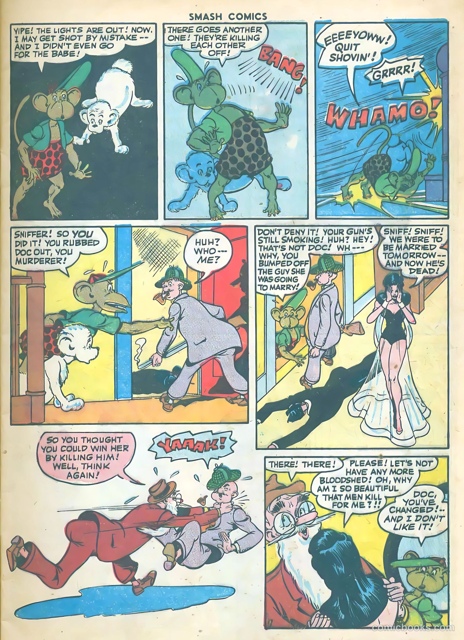 Smash Comics #62 (1945) — page 9 of 60