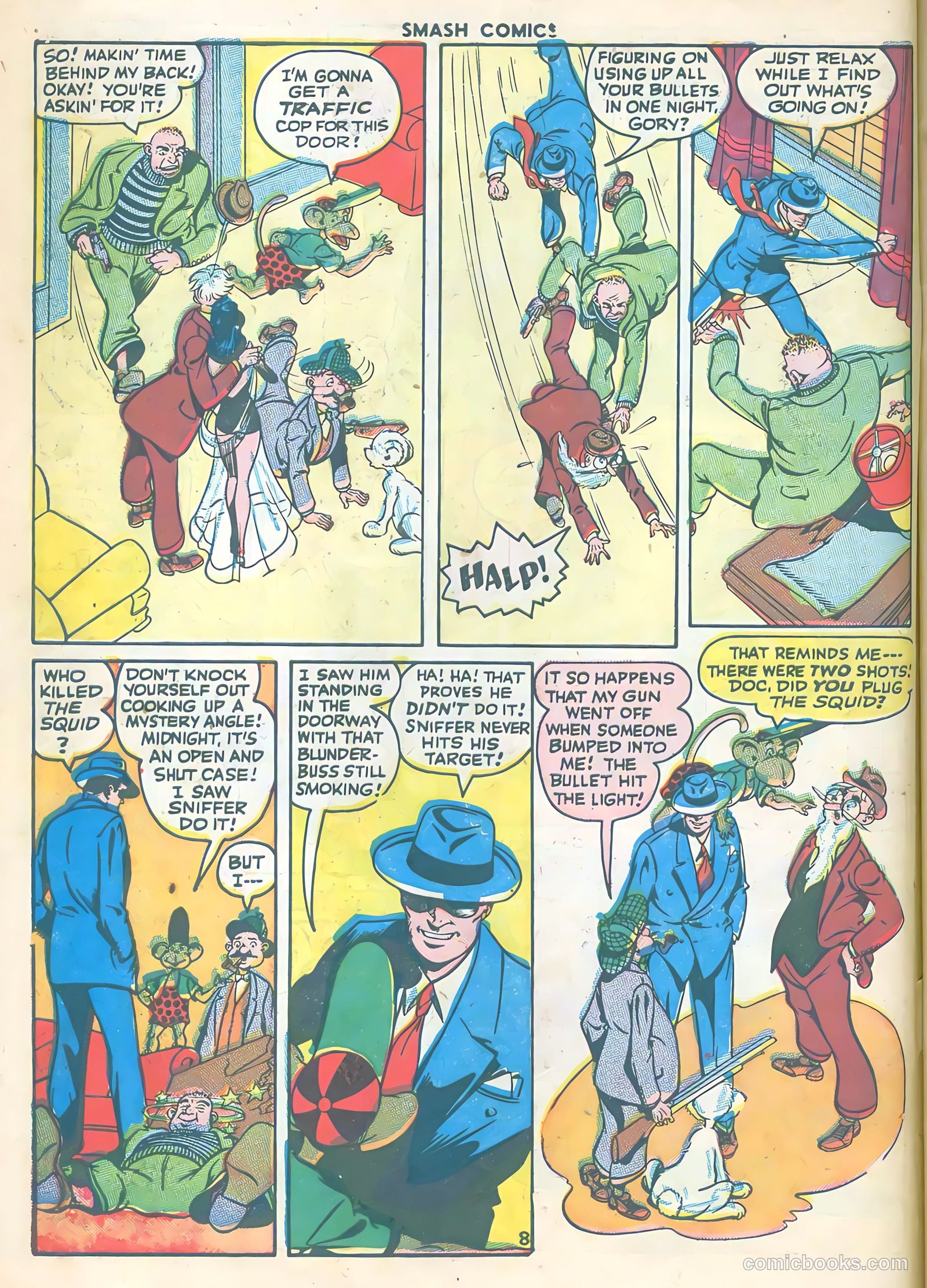 Smash Comics #62 (1945) — page 10 of 60