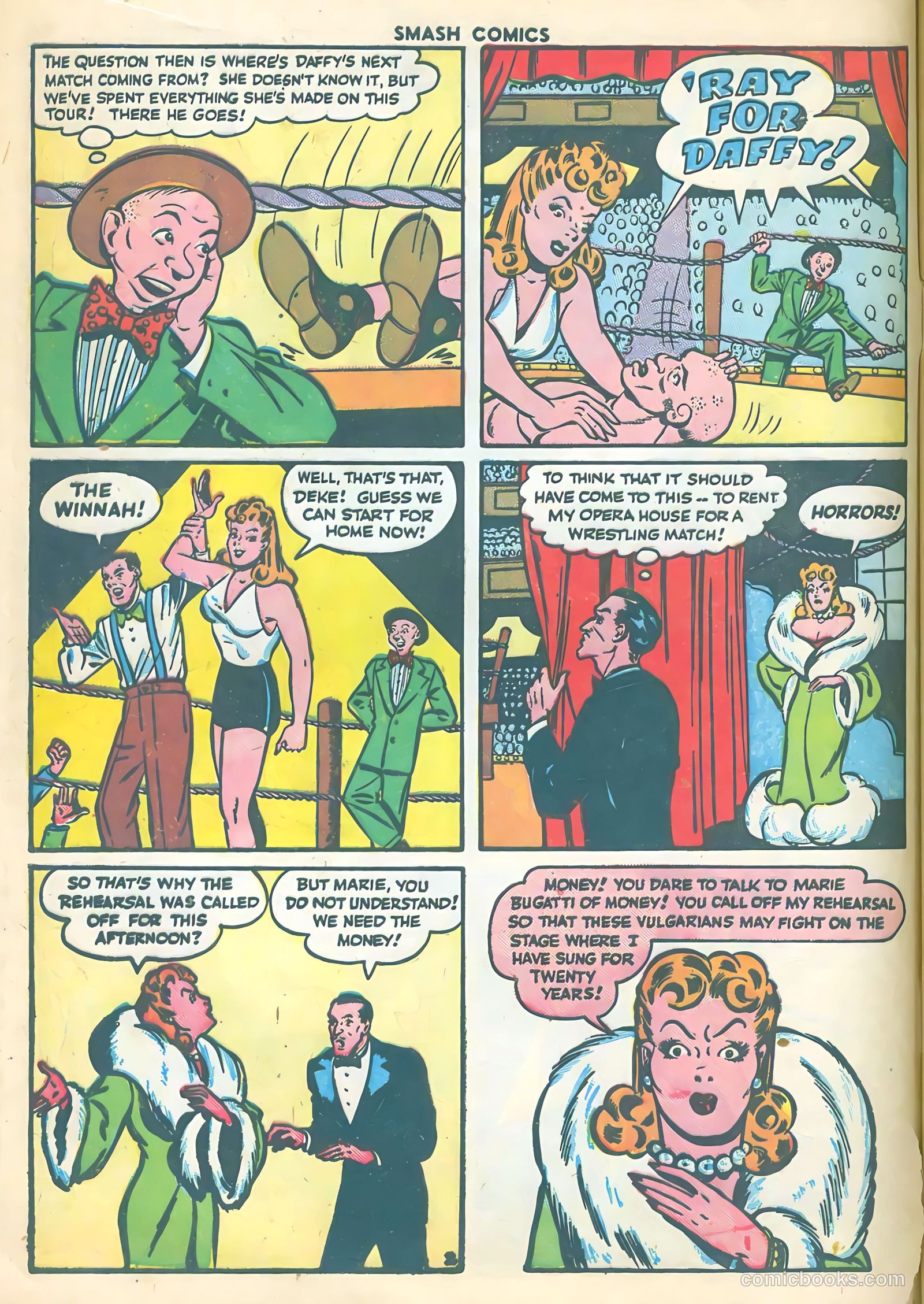 Smash Comics #62 (1945) — page 16 of 60