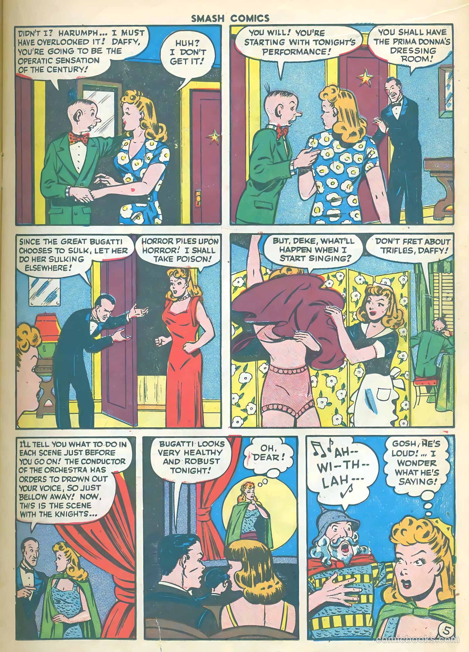 Smash Comics #62 (1945) — page 19 of 60