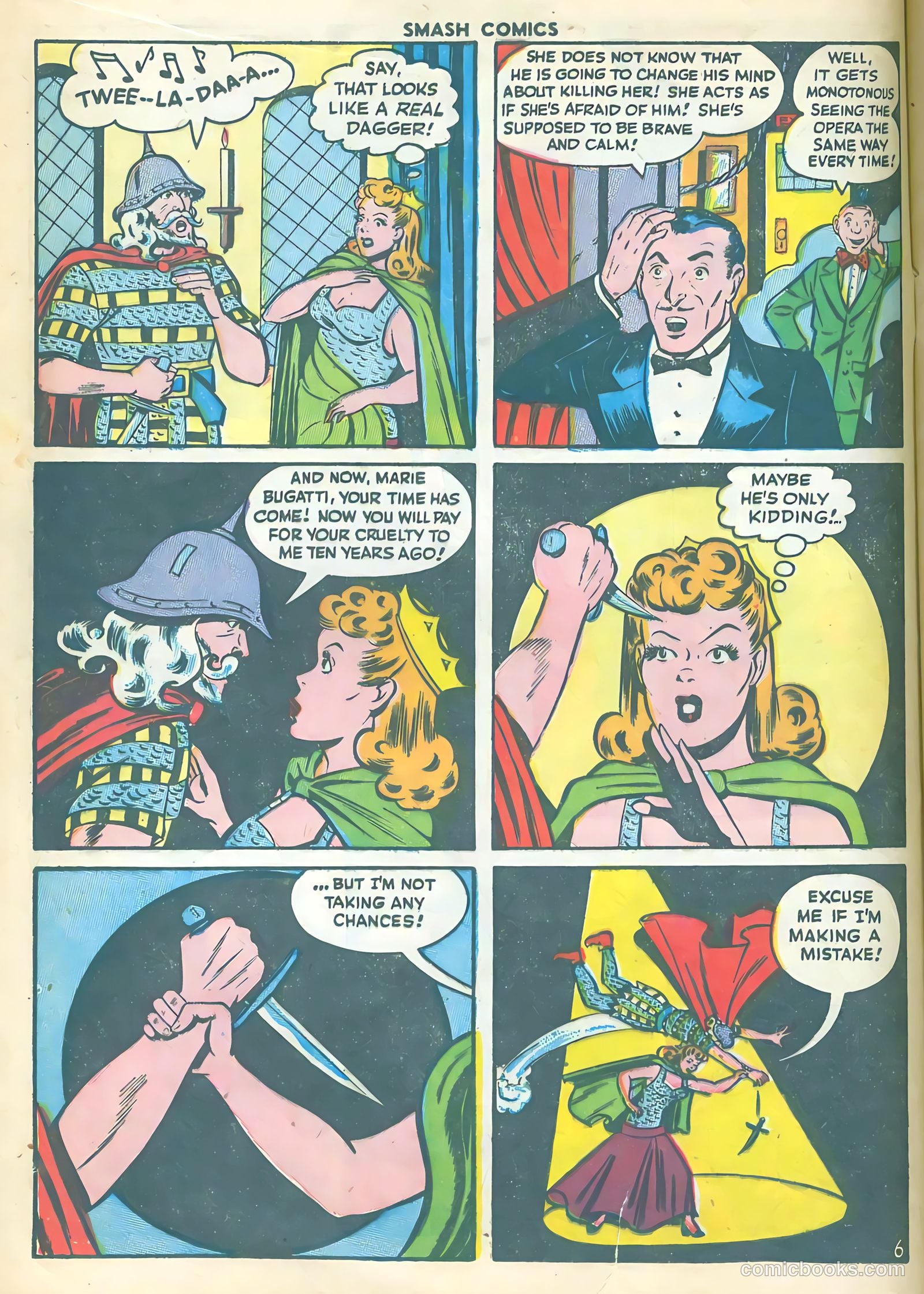 Smash Comics #62 (1945) — page 20 of 60
