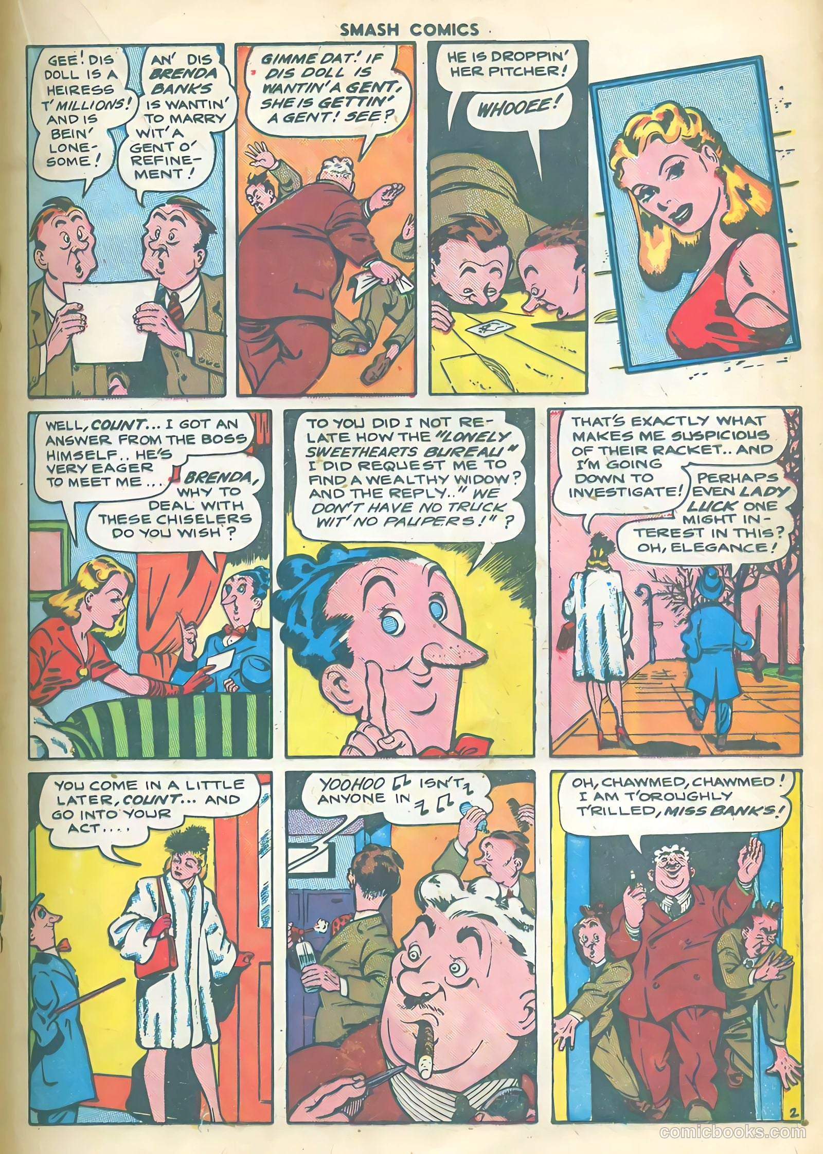 Smash Comics #62 (1945) — page 31 of 60
