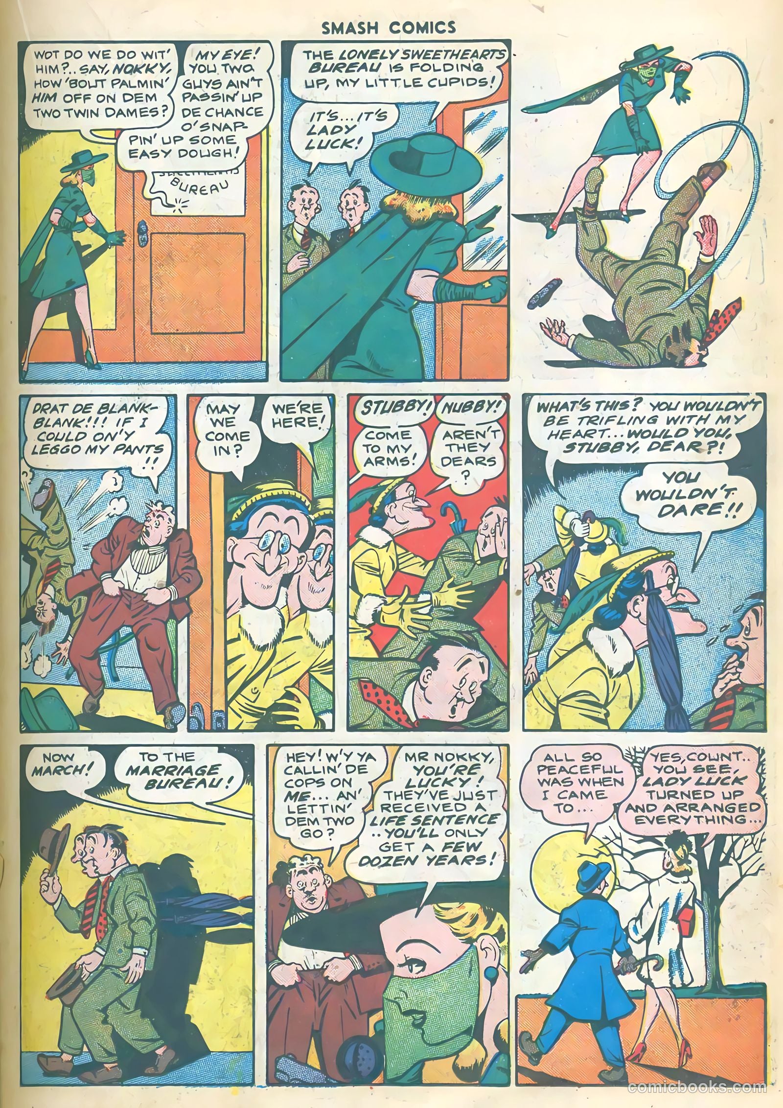 Smash Comics #62 (1945) — page 33 of 60