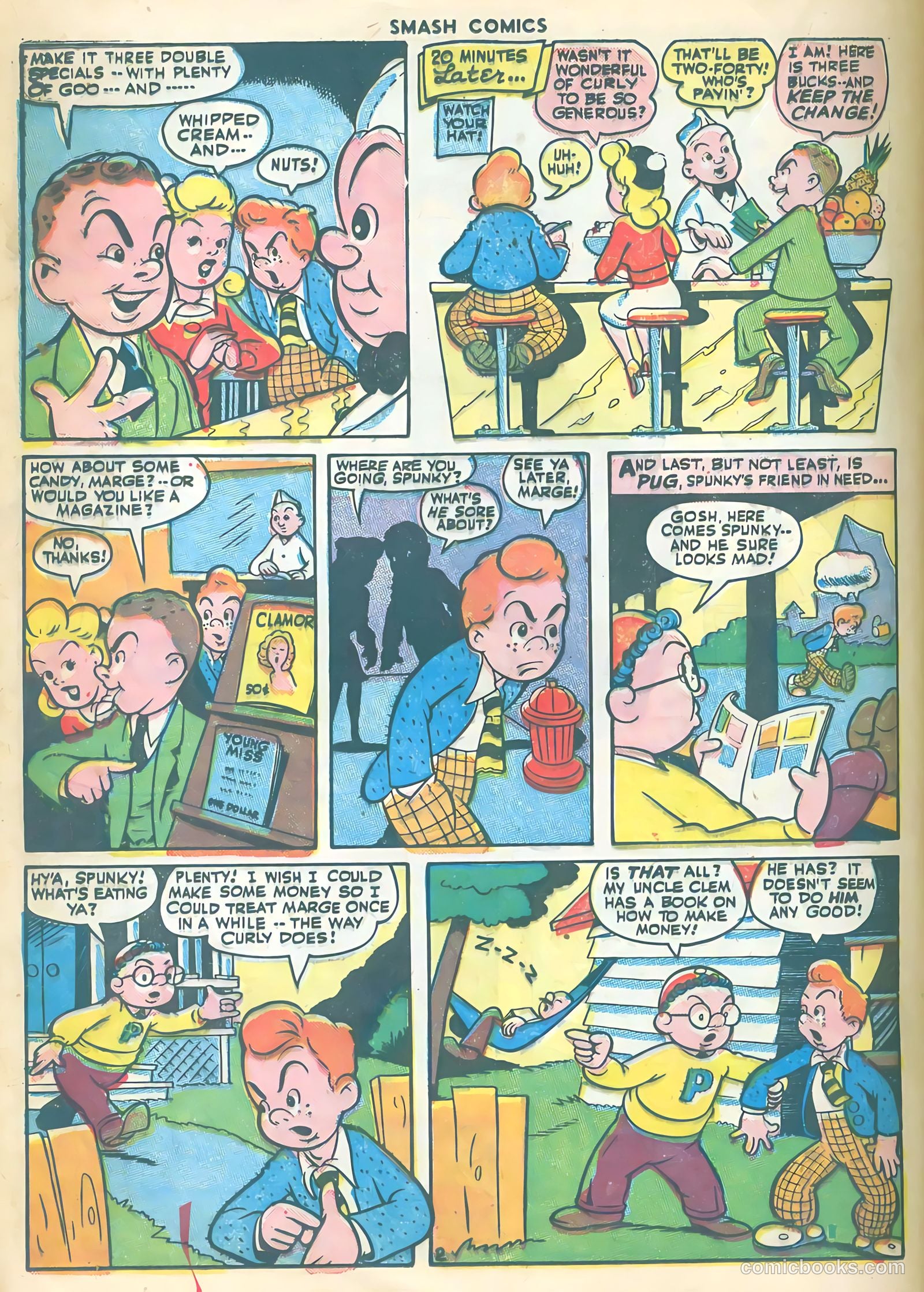 Smash Comics #62 (1945) — page 36 of 60