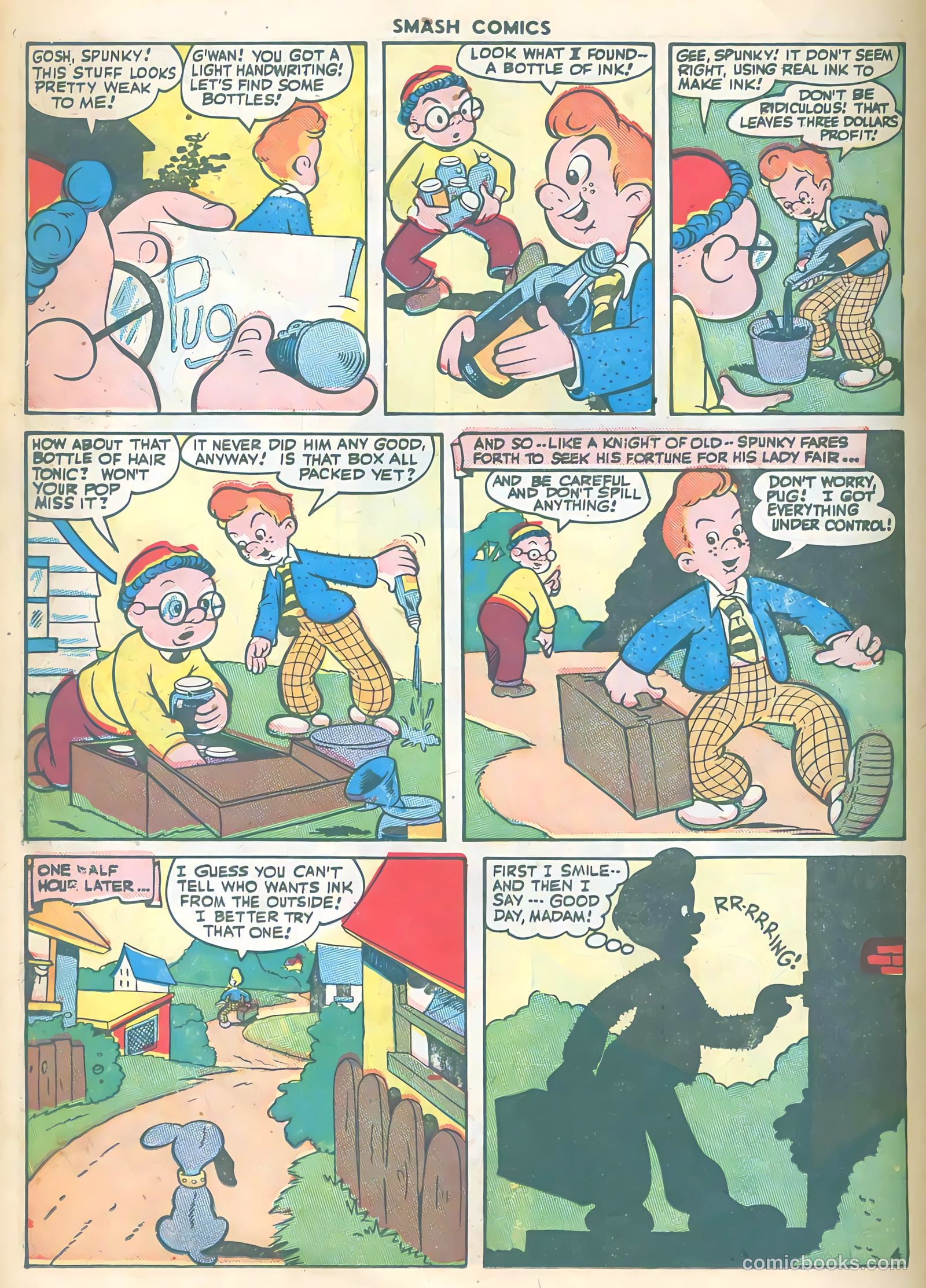 Smash Comics #62 (1945) — page 38 of 60