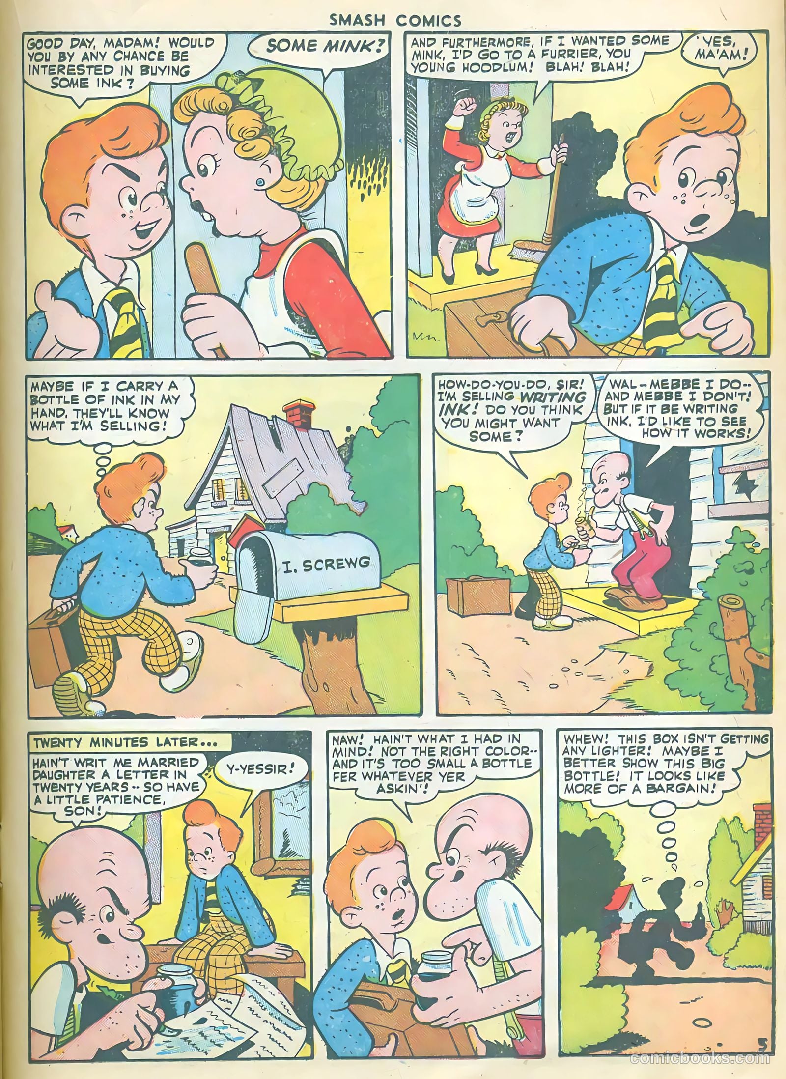 Smash Comics #62 (1945) — page 39 of 60