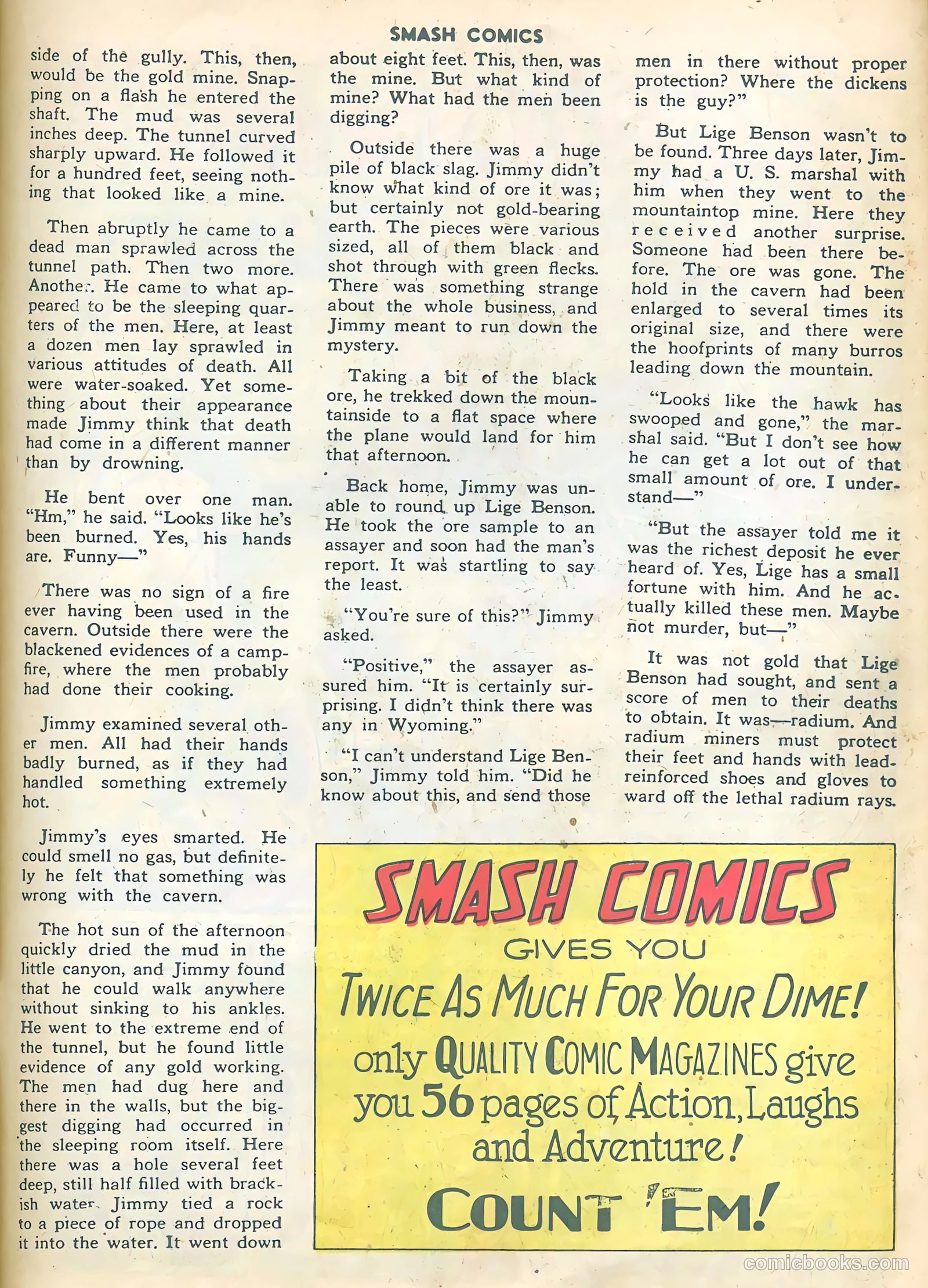 Smash Comics #62 (1945) — page 43 of 60