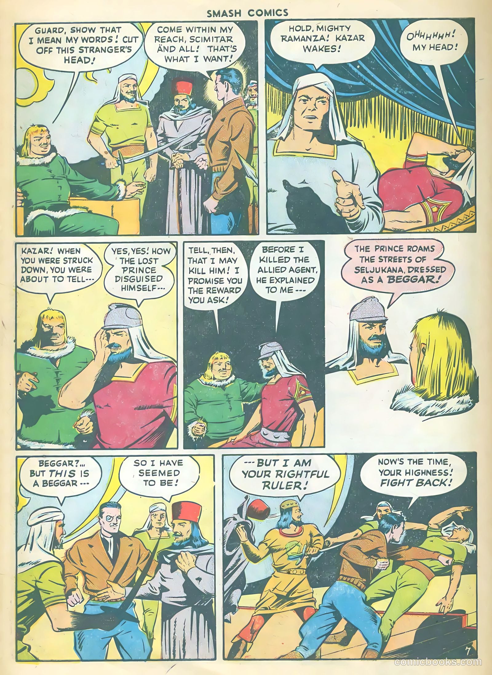 Smash Comics #62 (1945) — page 50 of 60