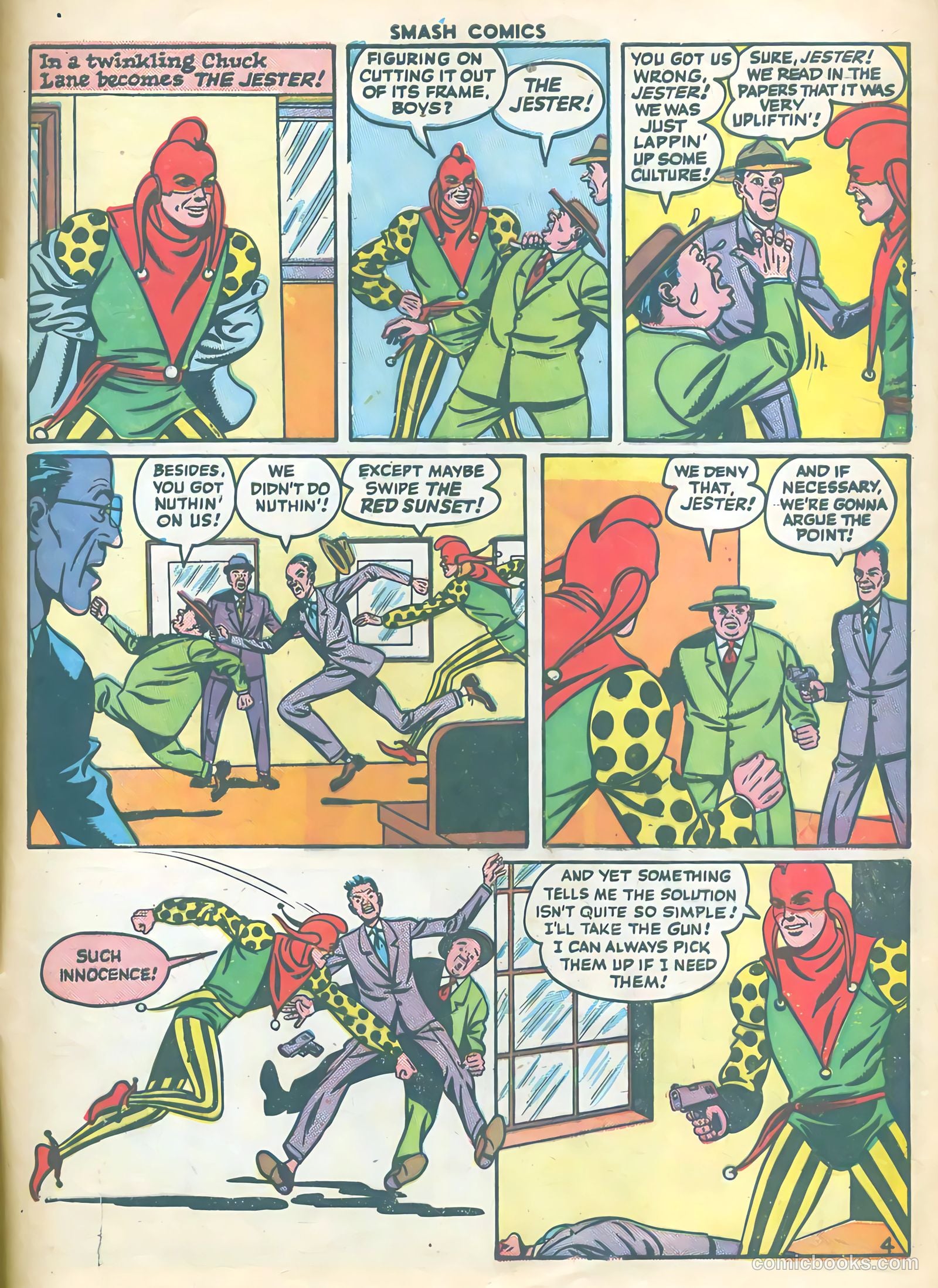 Smash Comics #62 (1945) — page 55 of 60