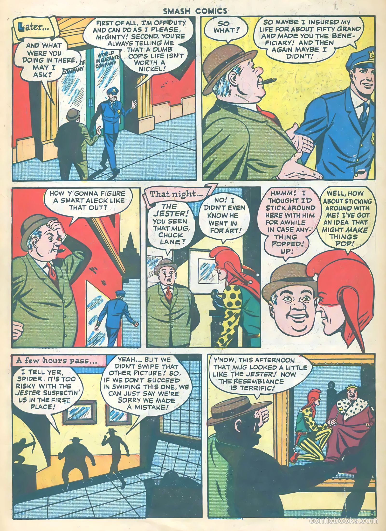 Smash Comics #62 (1945) — page 56 of 60