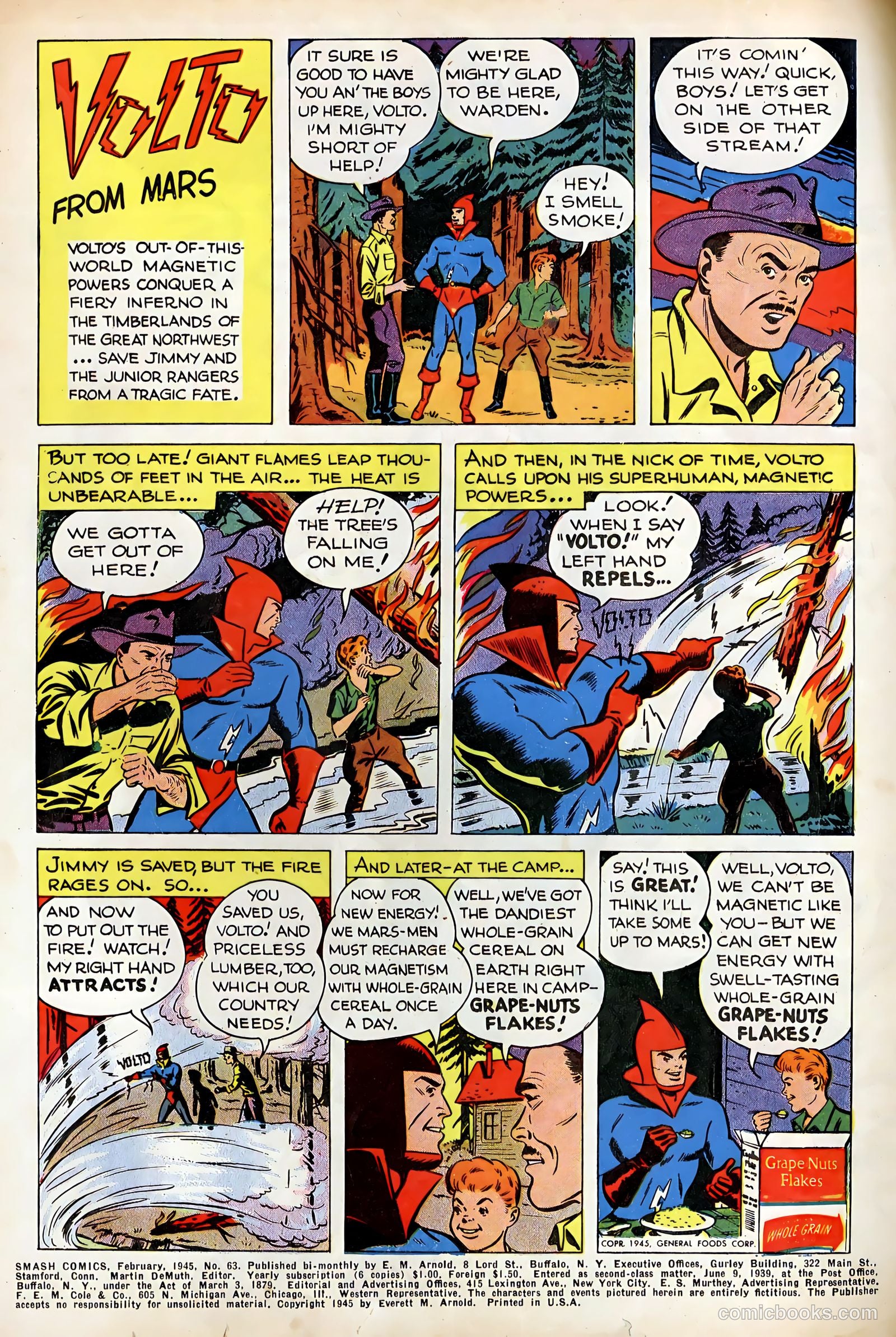 Smash Comics #63 (1946) — page 2 of 60