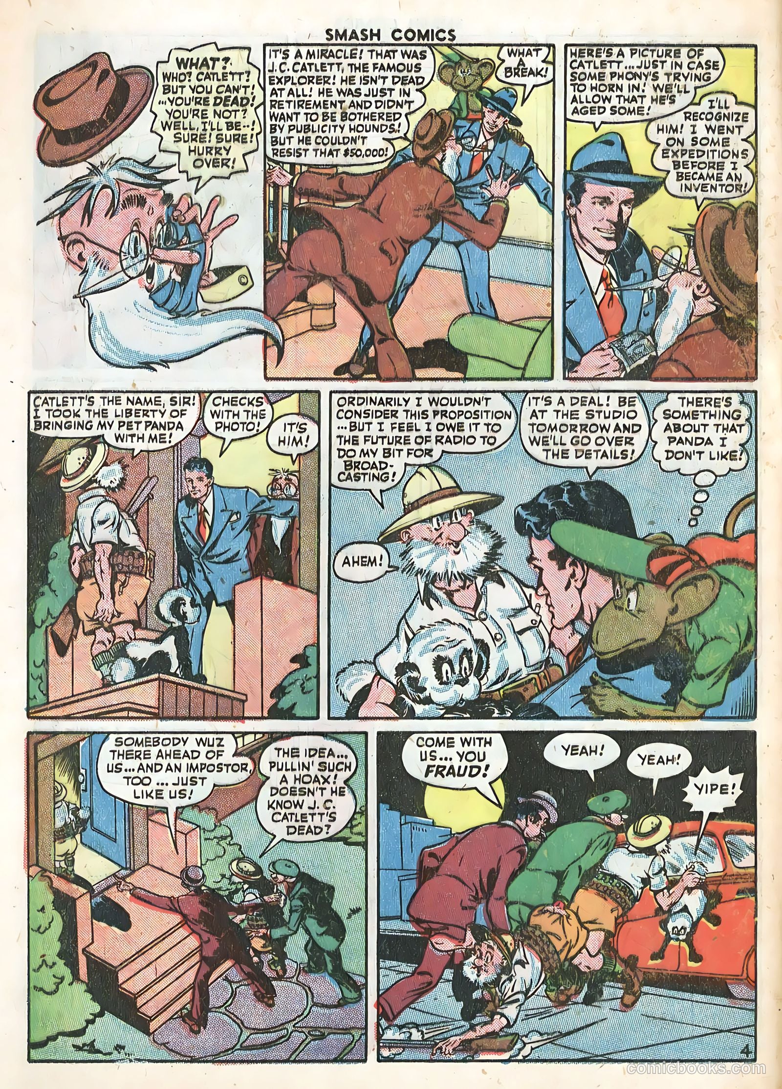 Smash Comics #63 (1946) — page 6 of 60