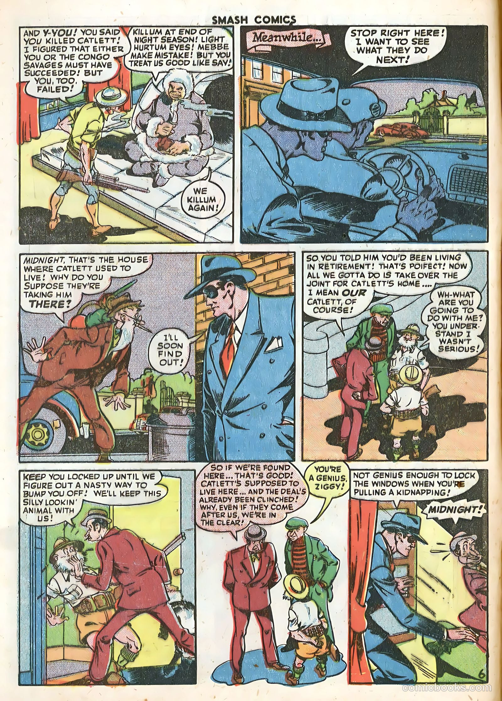 Smash Comics #63 (1946) — page 8 of 60