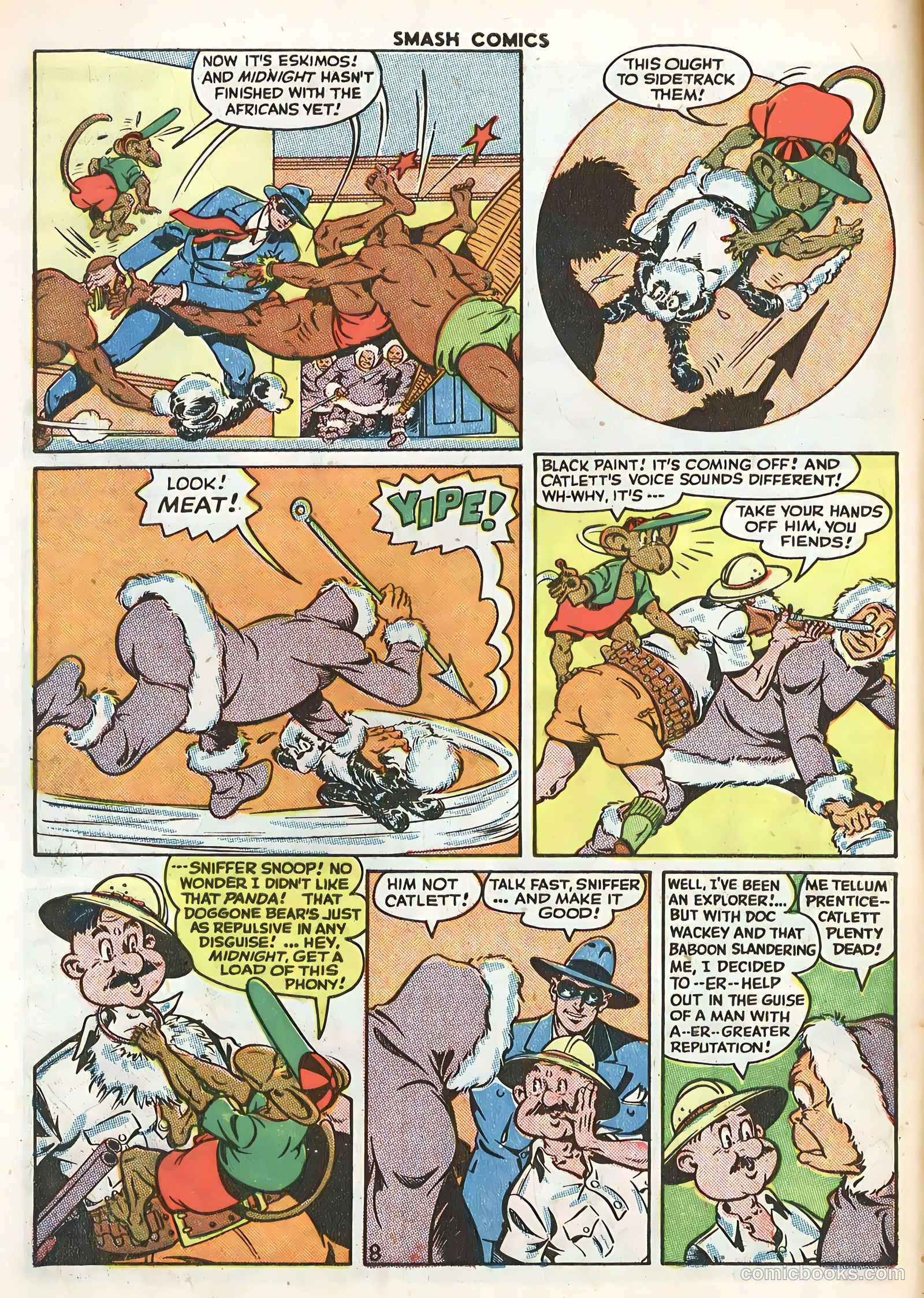 Smash Comics #63 (1946) — page 10 of 60
