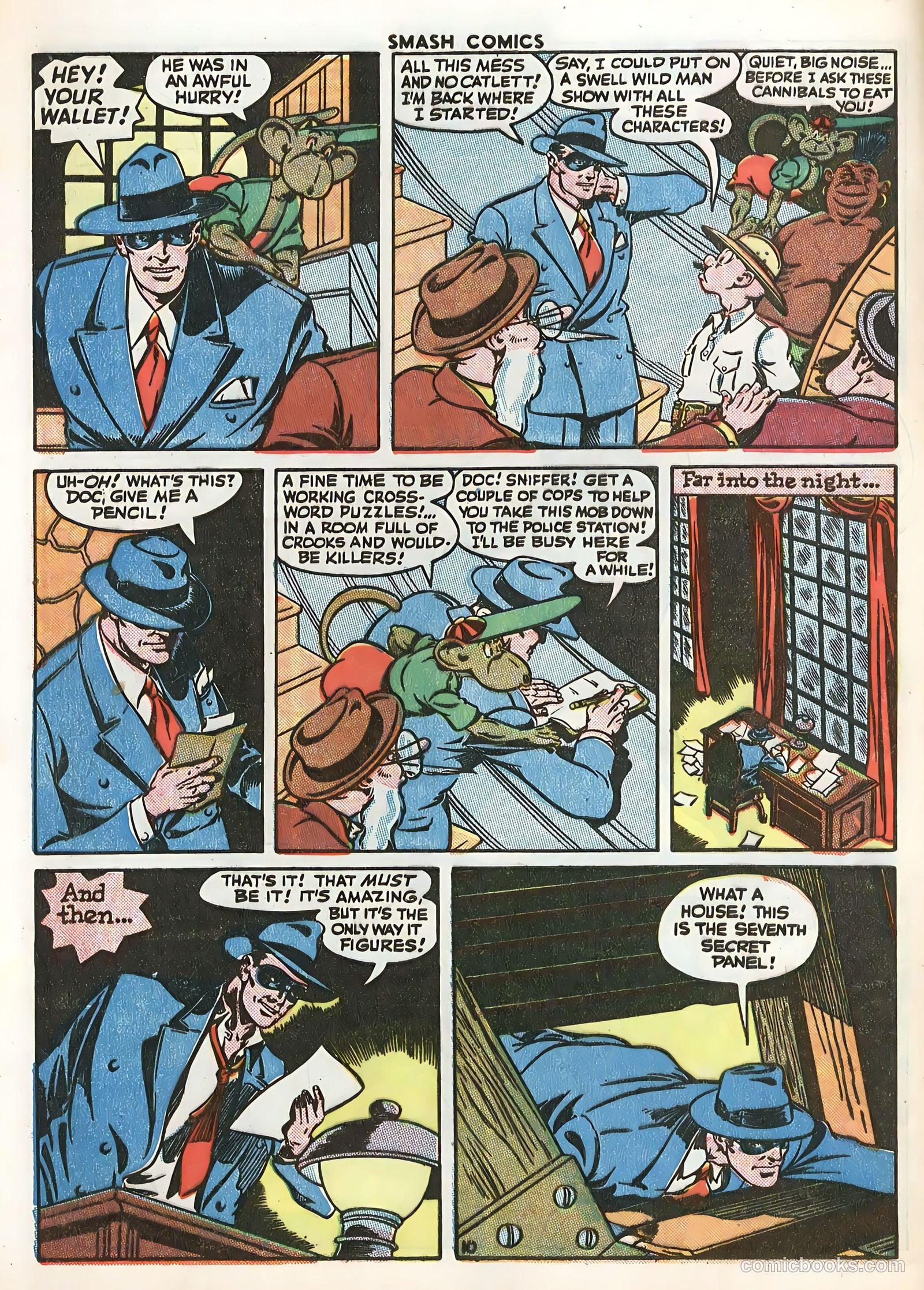 Smash Comics #63 (1946) — page 12 of 60