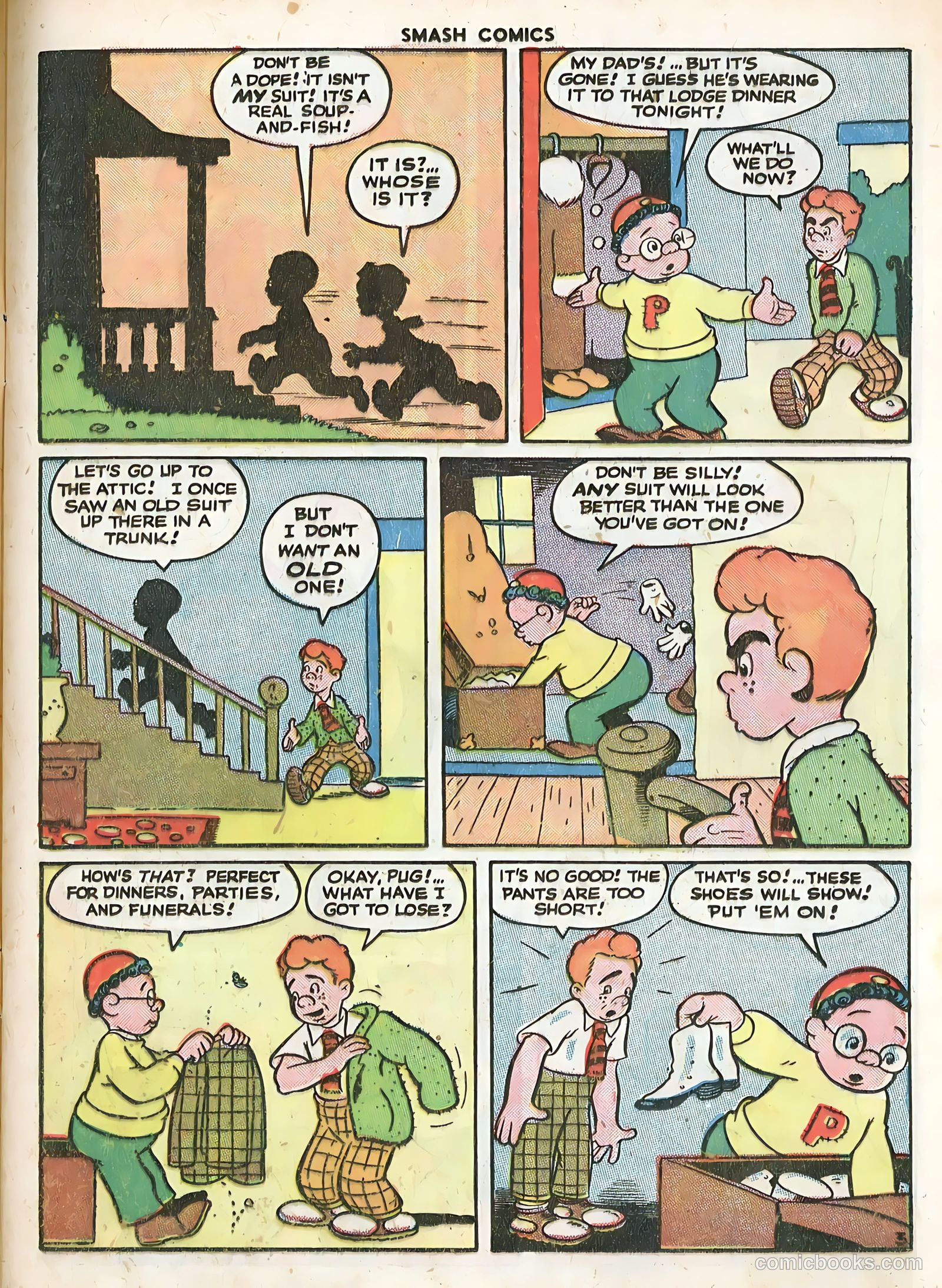 Smash Comics #63 (1946) — page 17 of 60