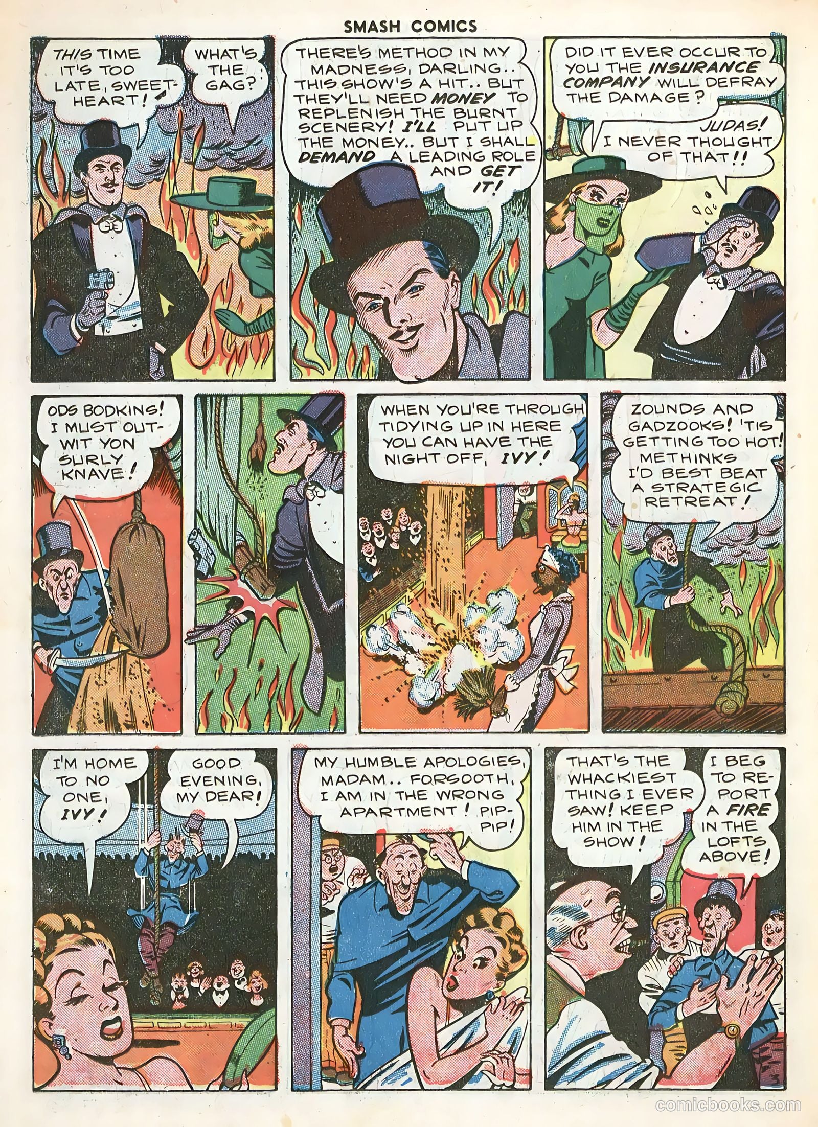 Smash Comics #63 (1946) — page 32 of 60