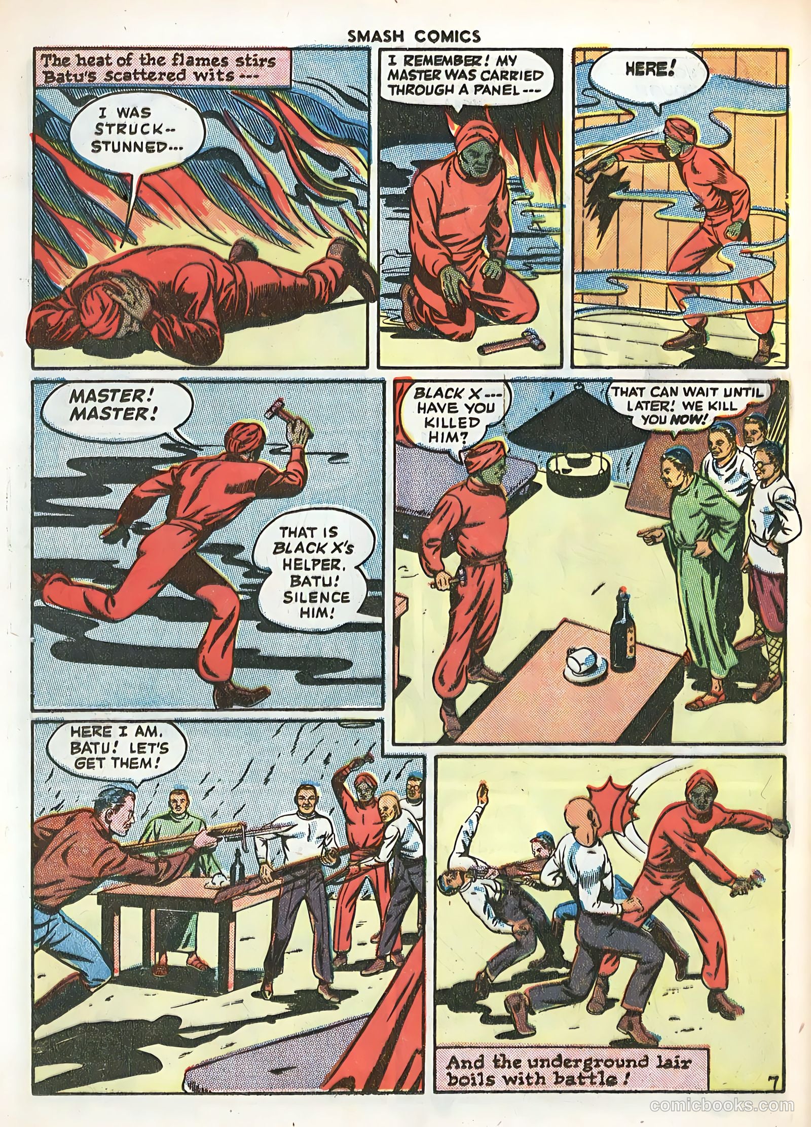 Smash Comics #63 (1946) — page 40 of 60
