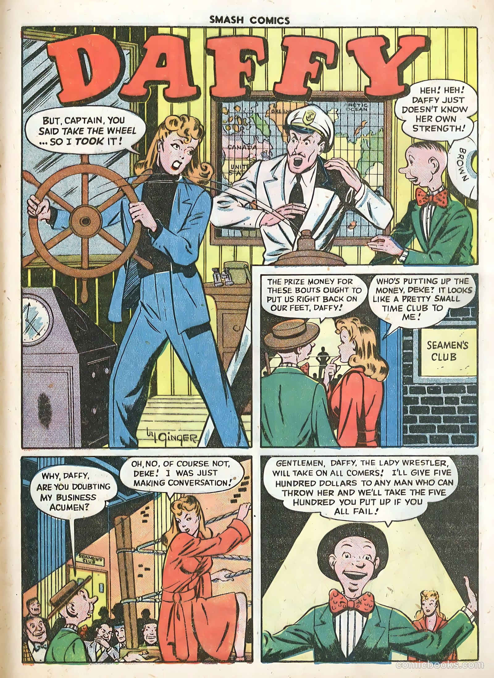 Smash Comics #63 (1946) — page 45 of 60