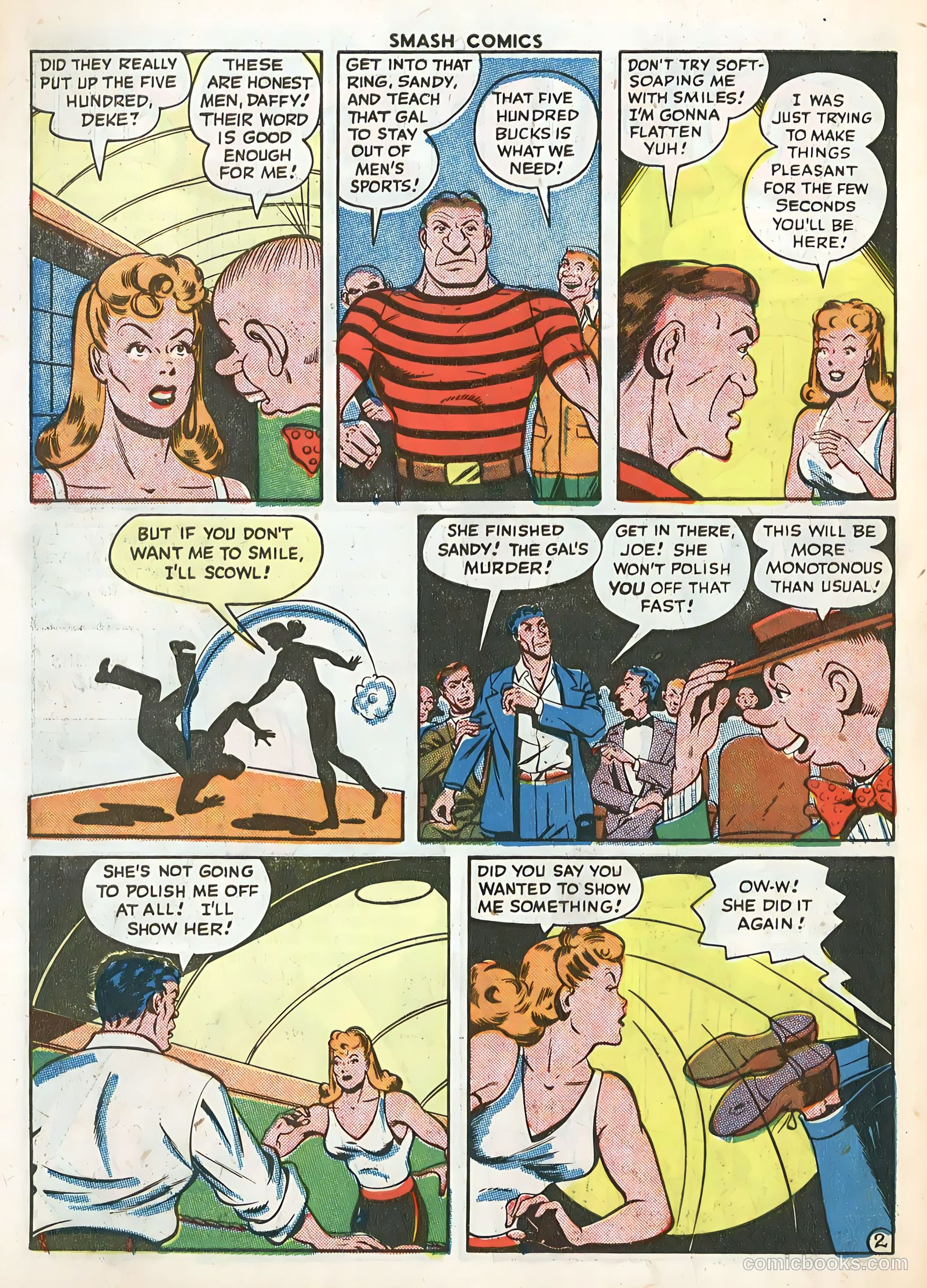 Smash Comics #63 (1946) — page 46 of 60