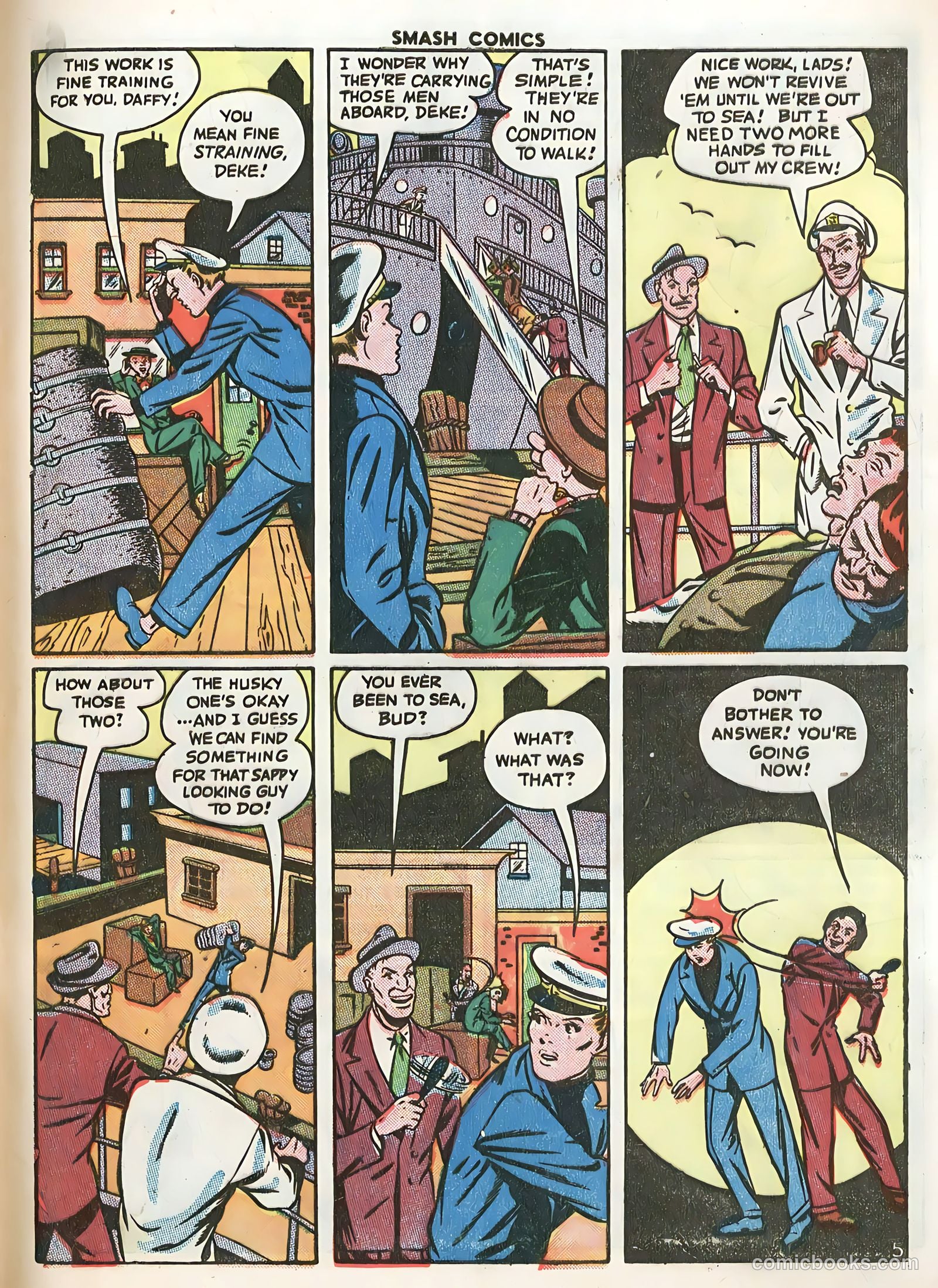 Smash Comics #63 (1946) — page 49 of 60