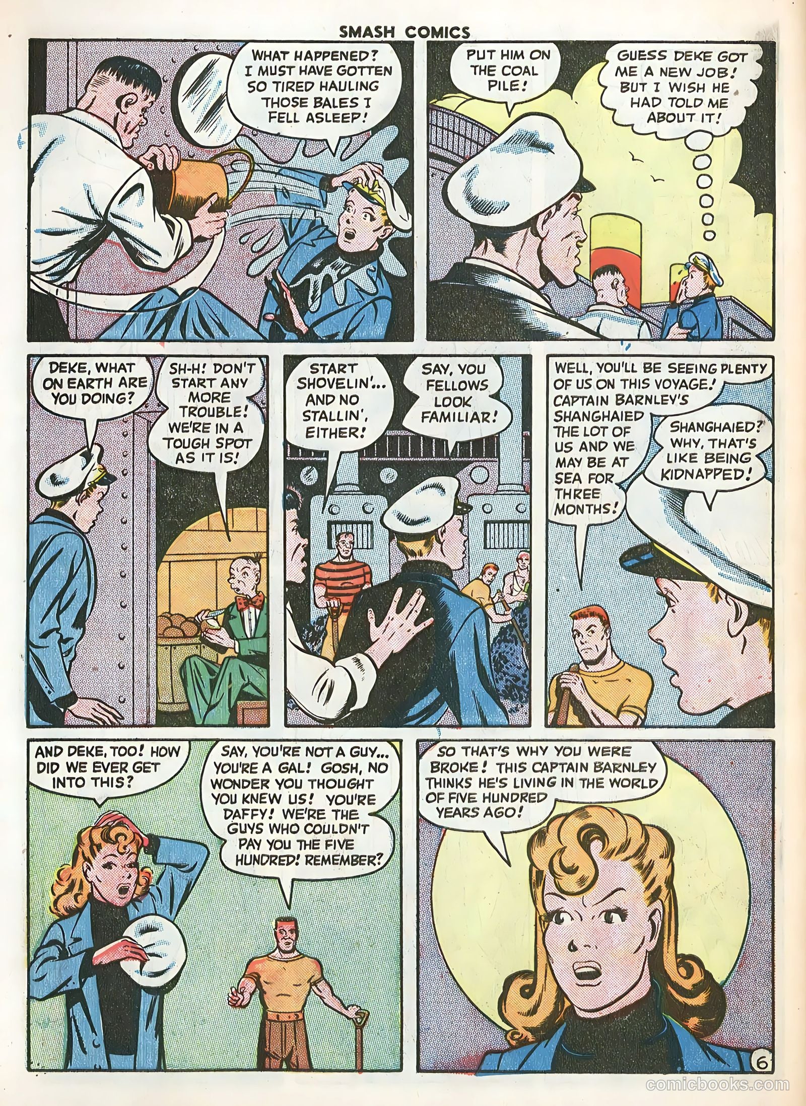 Smash Comics #63 (1946) — page 50 of 60