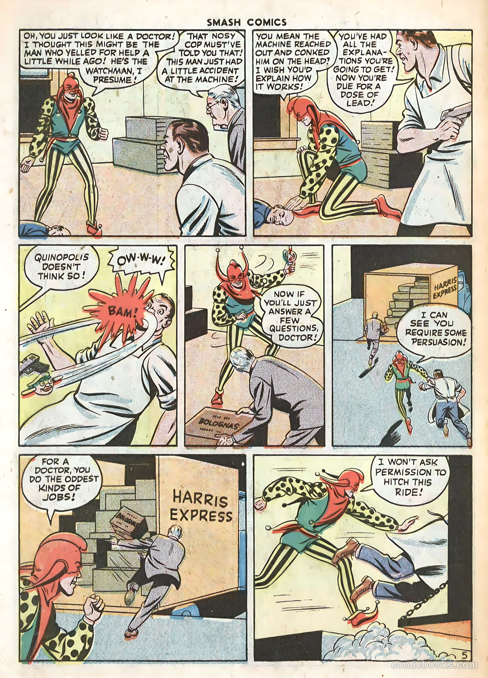 Smash Comics #63 (1946) — page 56 of 60