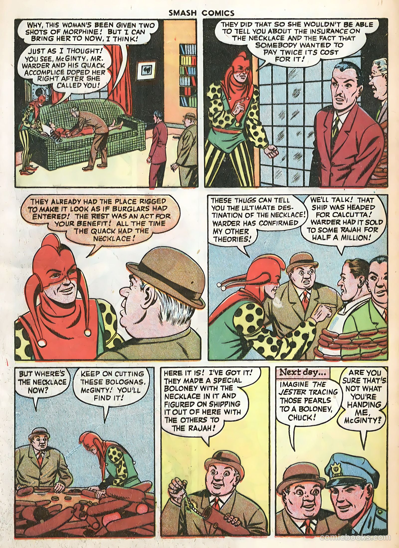 Smash Comics #63 (1946) — page 58 of 60