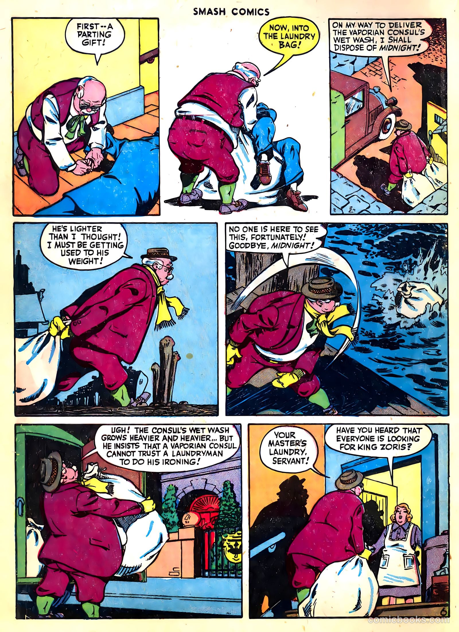Smash Comics #64 (1946) — page 8 of 60