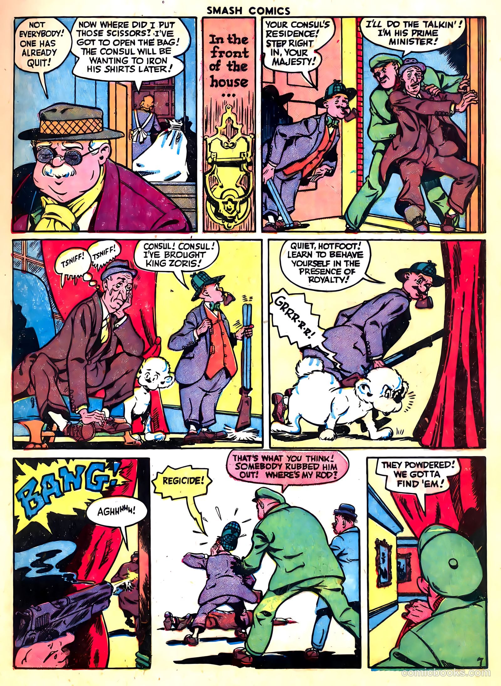 Smash Comics #64 (1946) — page 9 of 60