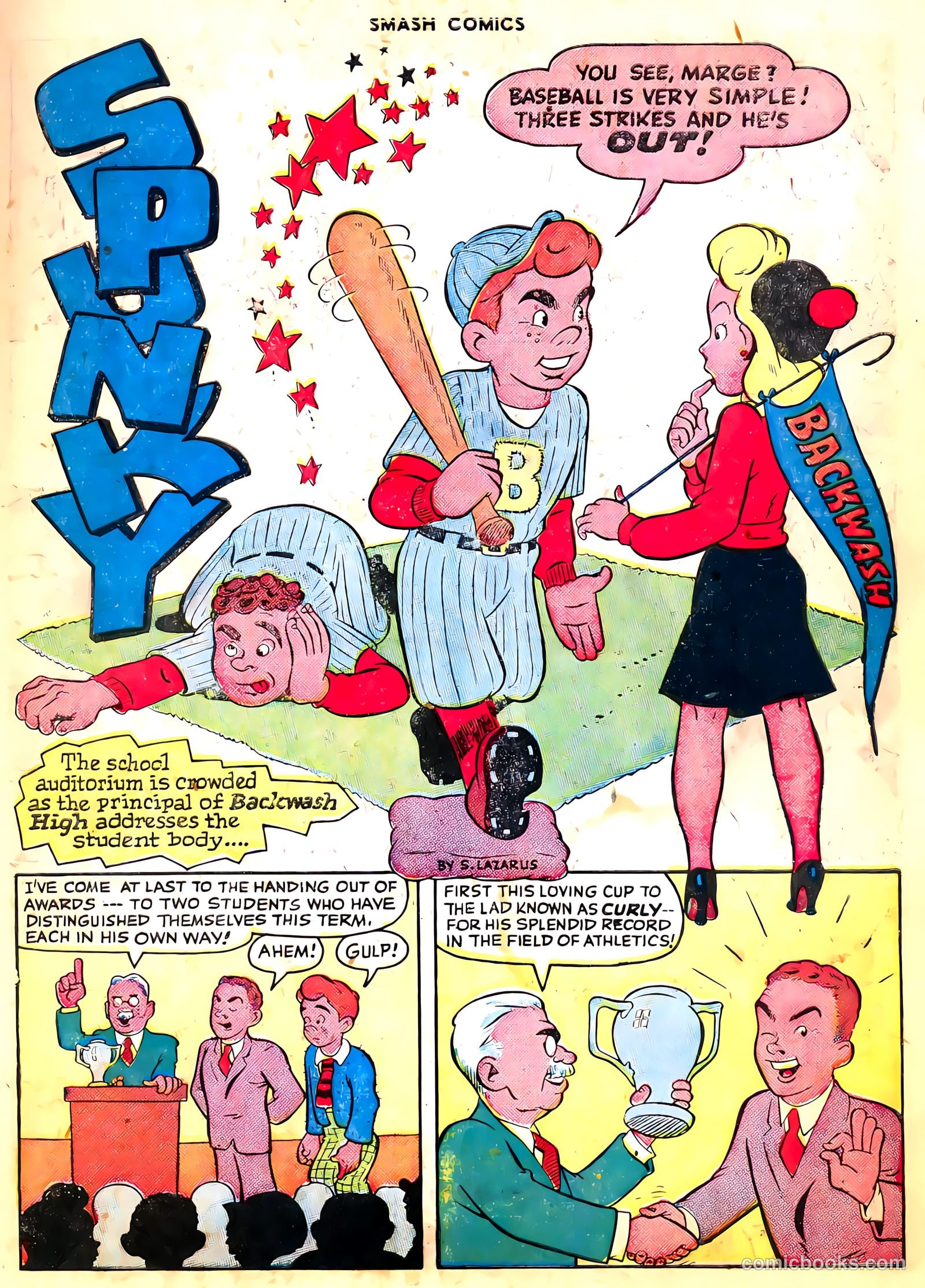 Smash Comics #64 (1946) — page 15 of 60