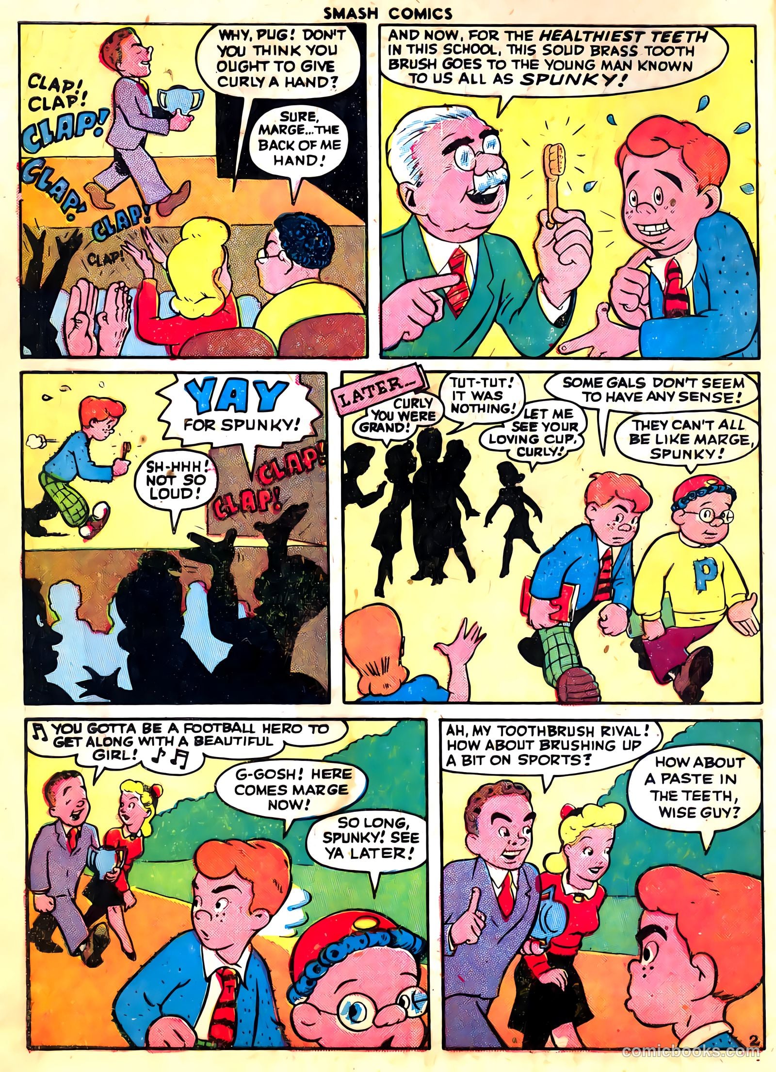 Smash Comics #64 (1946) — page 16 of 60