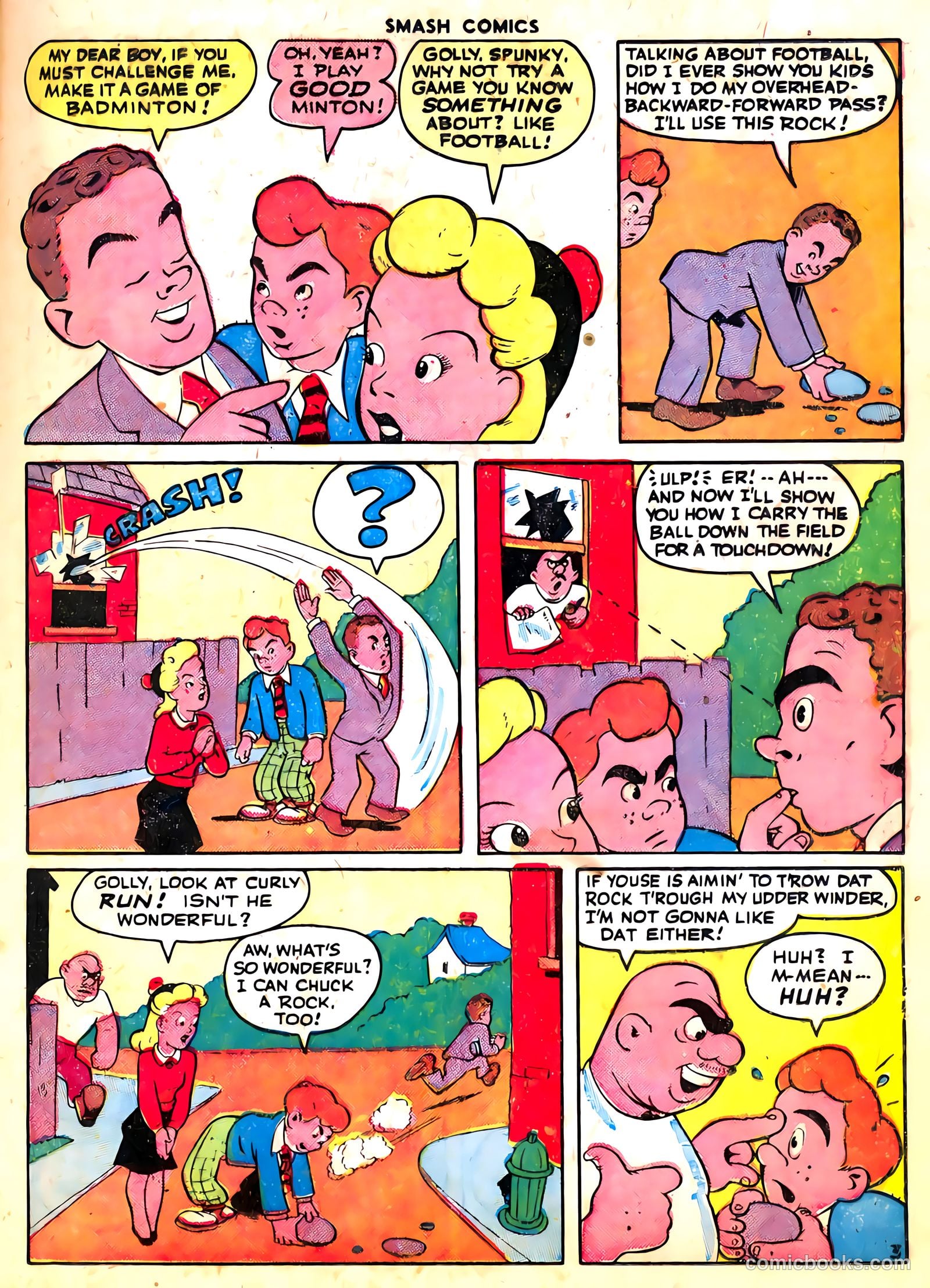 Smash Comics #64 (1946) — page 17 of 60