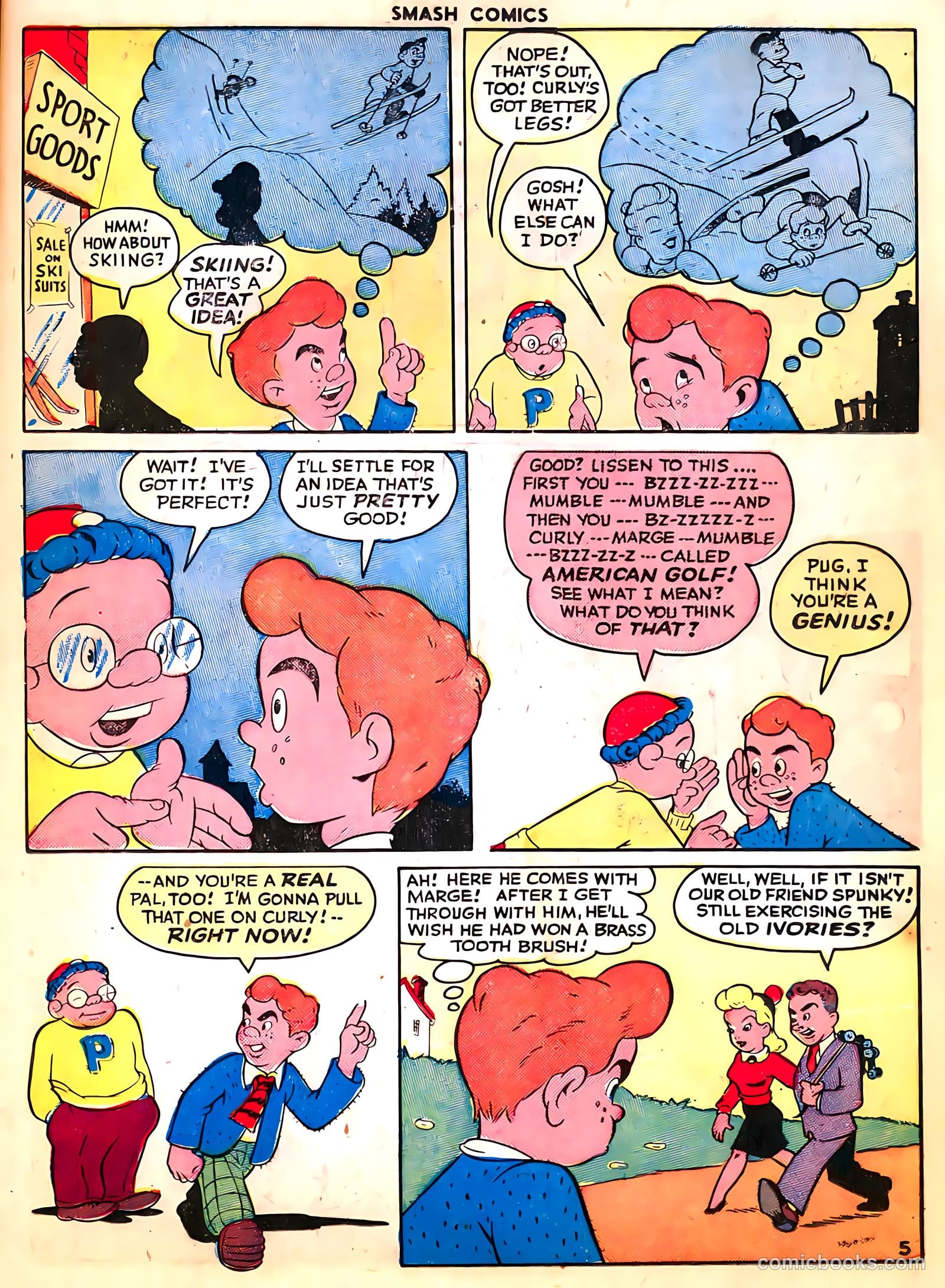 Smash Comics #64 (1946) — page 19 of 60