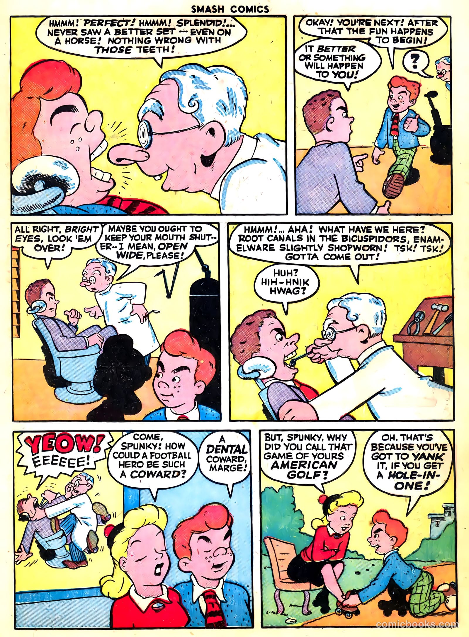 Smash Comics #64 (1946) — page 21 of 60